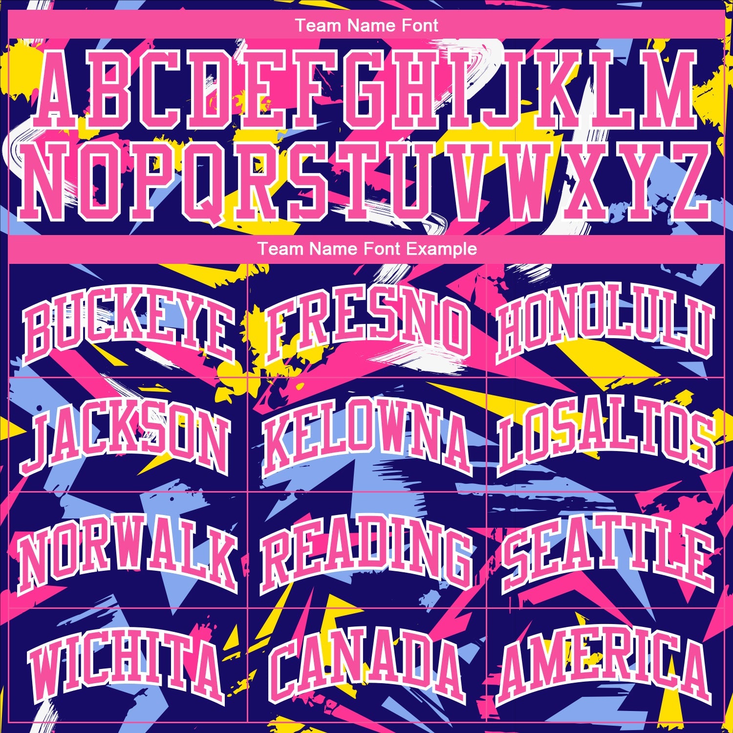 Custom Figure Pink-Gold Music Festival Round Neck Sublimation Basketball Suit Jersey - Sky-Custom