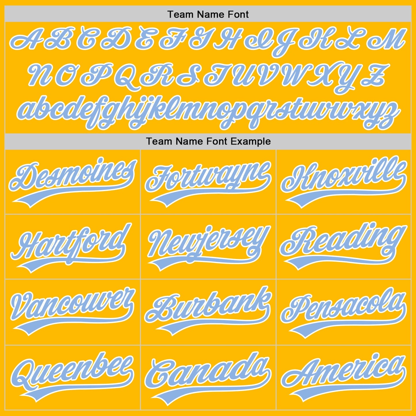 Custom Gold Light Blue-White Authentic Baseball Jersey - Sky-Custom