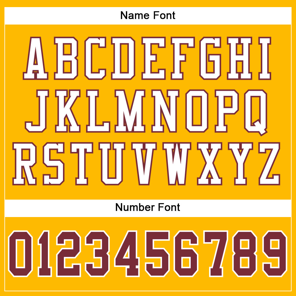 Custom Gold Burgundy-White Mesh Authentic Football Jersey - Sky-Custom