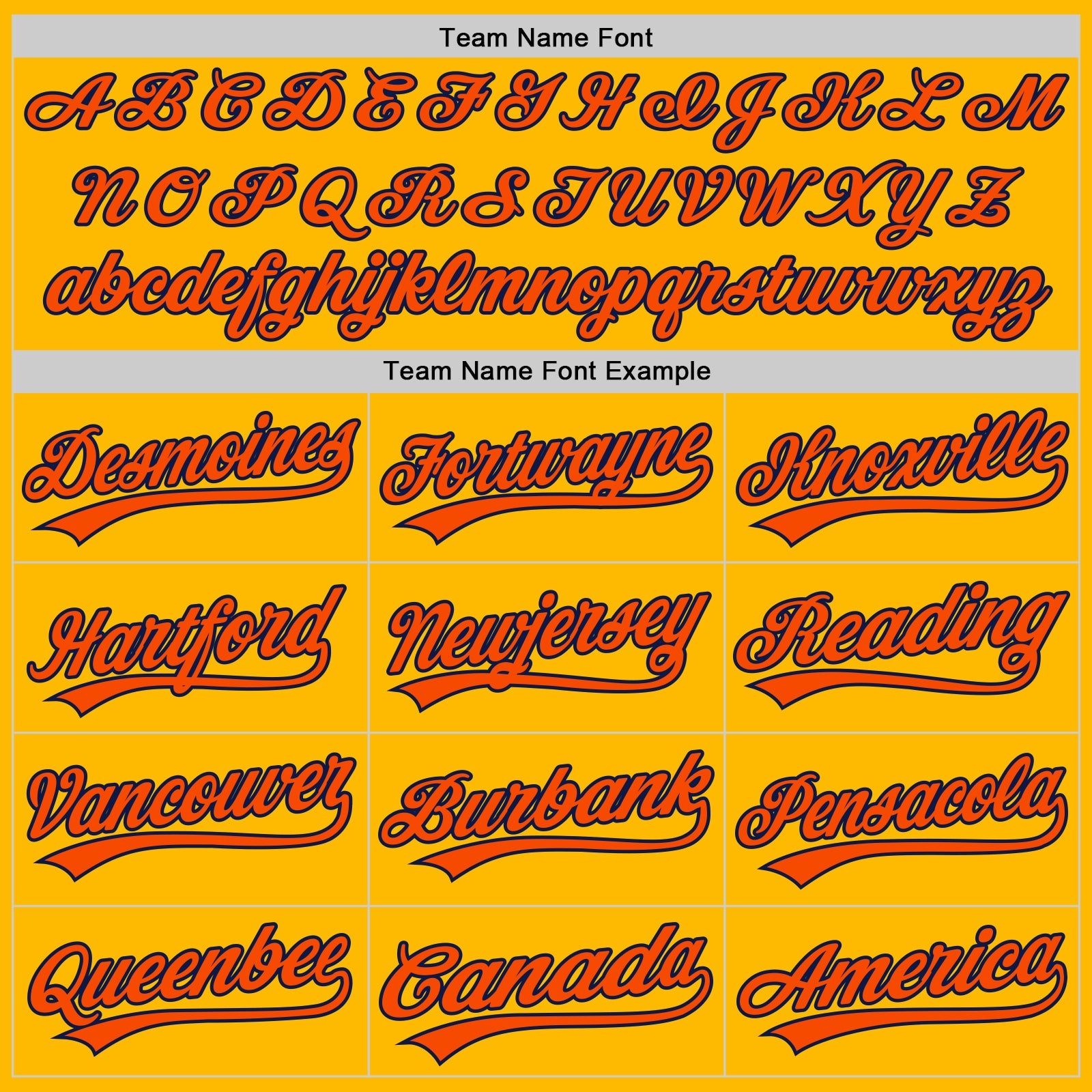 Custom Gold Orange-Navy Authentic Throwback Baseball Jersey - Sky-Custom
