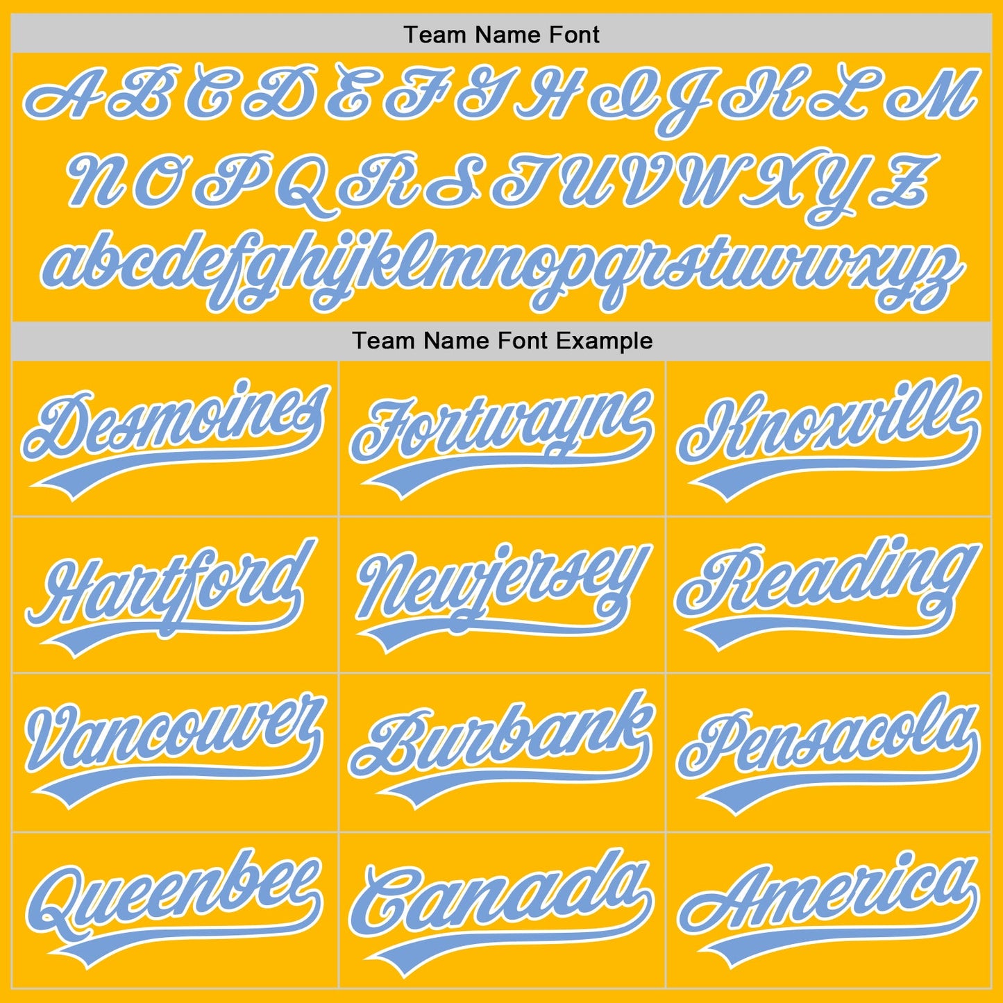 Custom Gold Light Blue-White Authentic Throwback Baseball Jersey - Sky-Custom