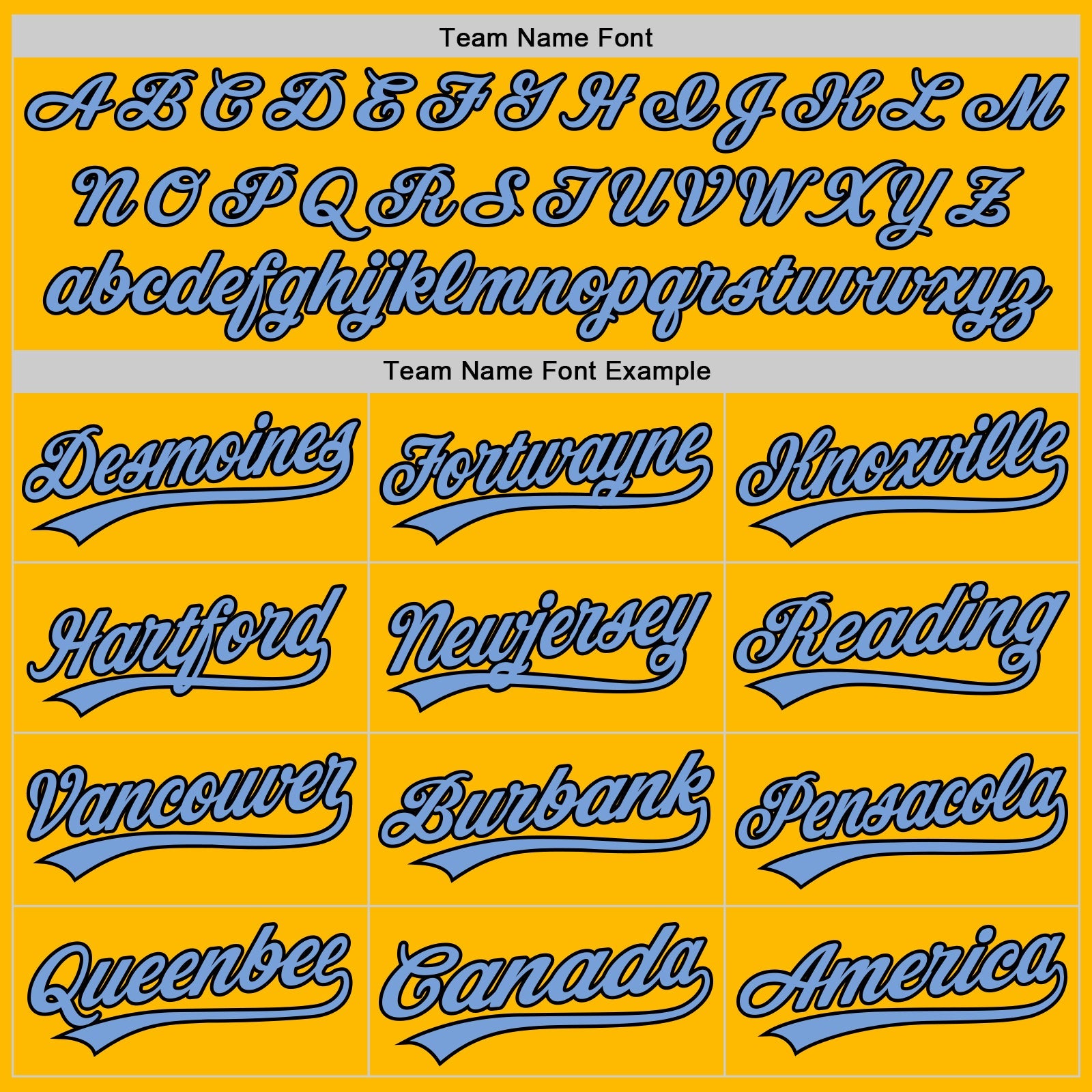 Custom Gold Light Blue-Black Authentic Throwback Baseball Jersey - Sky-Custom