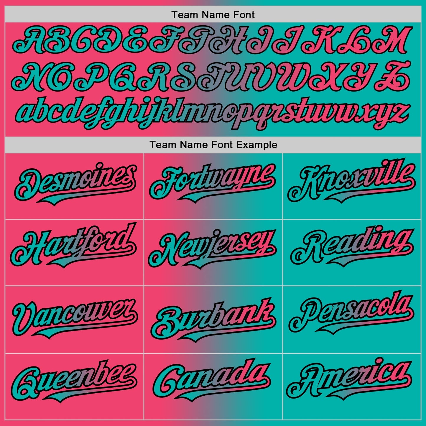 Custom Aqua Neon Pink-Black Authentic Gradient Fashion Baseball Jersey - Sky-Custom