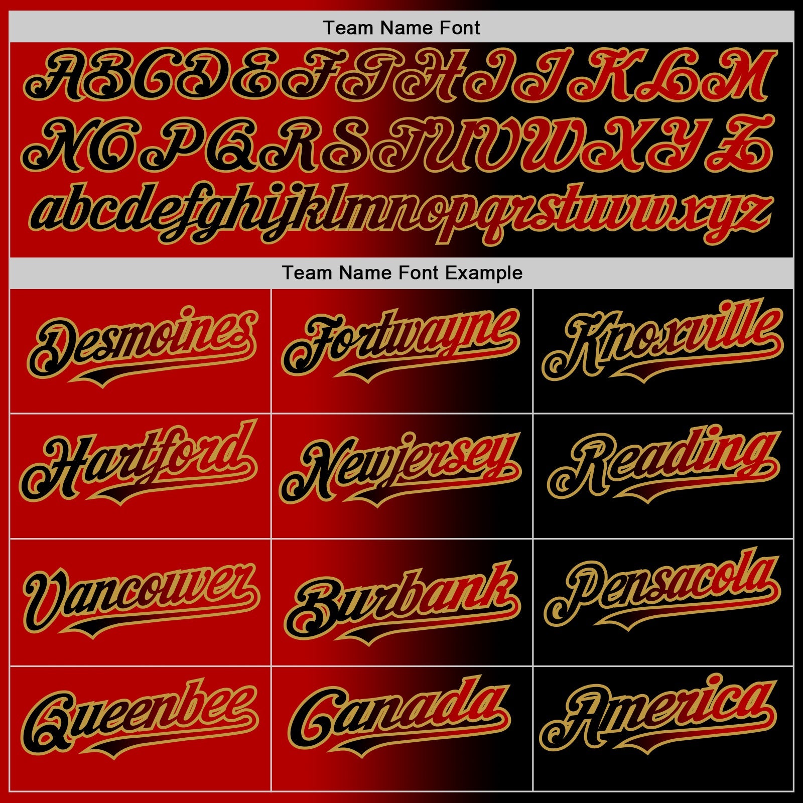 Custom Black Red-Old Gold Authentic Gradient Fashion Baseball Jersey - Sky-Custom