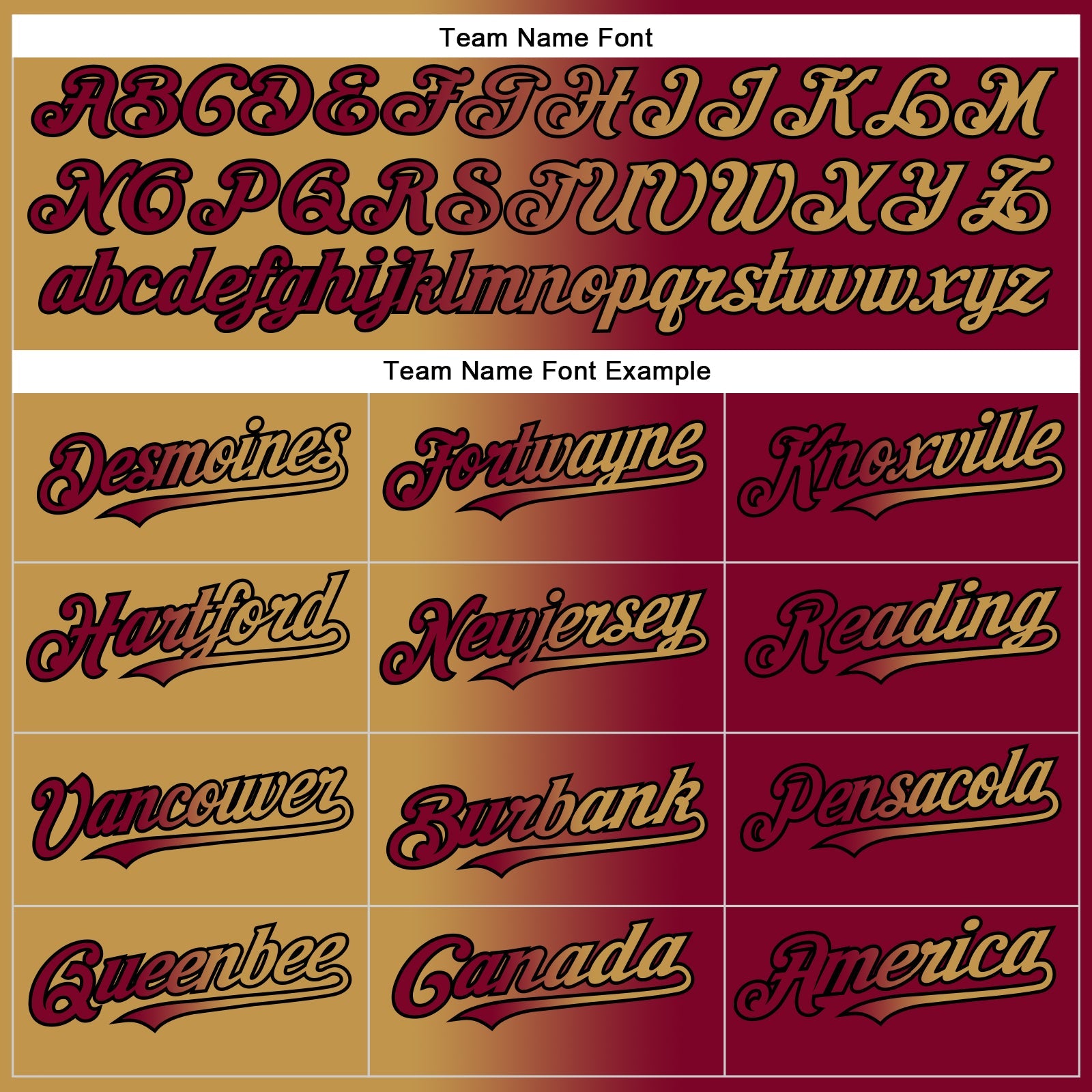 Custom Maroon Old Gold-Black Authentic Gradient Fashion Baseball Jersey - Sky-Custom