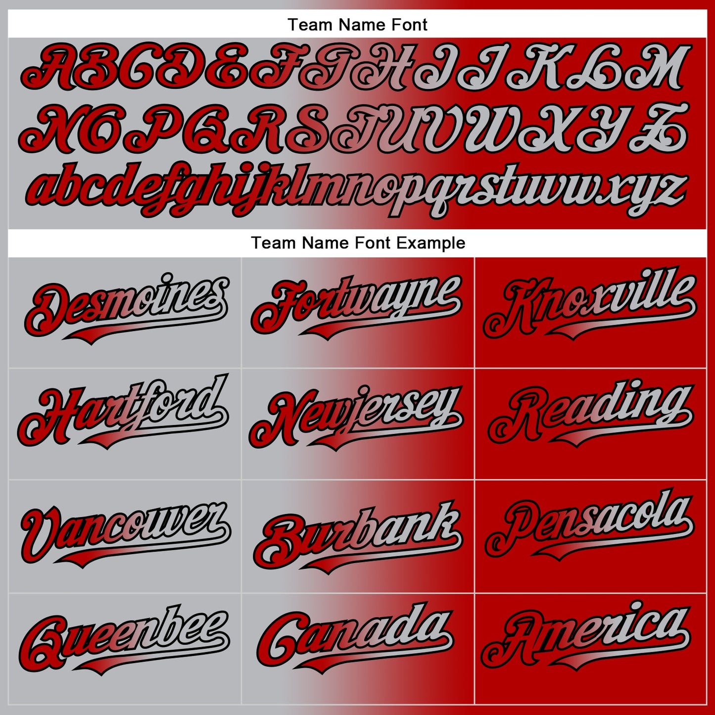 Custom Red Gray-Black Authentic Gradient Fashion Baseball Jersey - Sky-Custom
