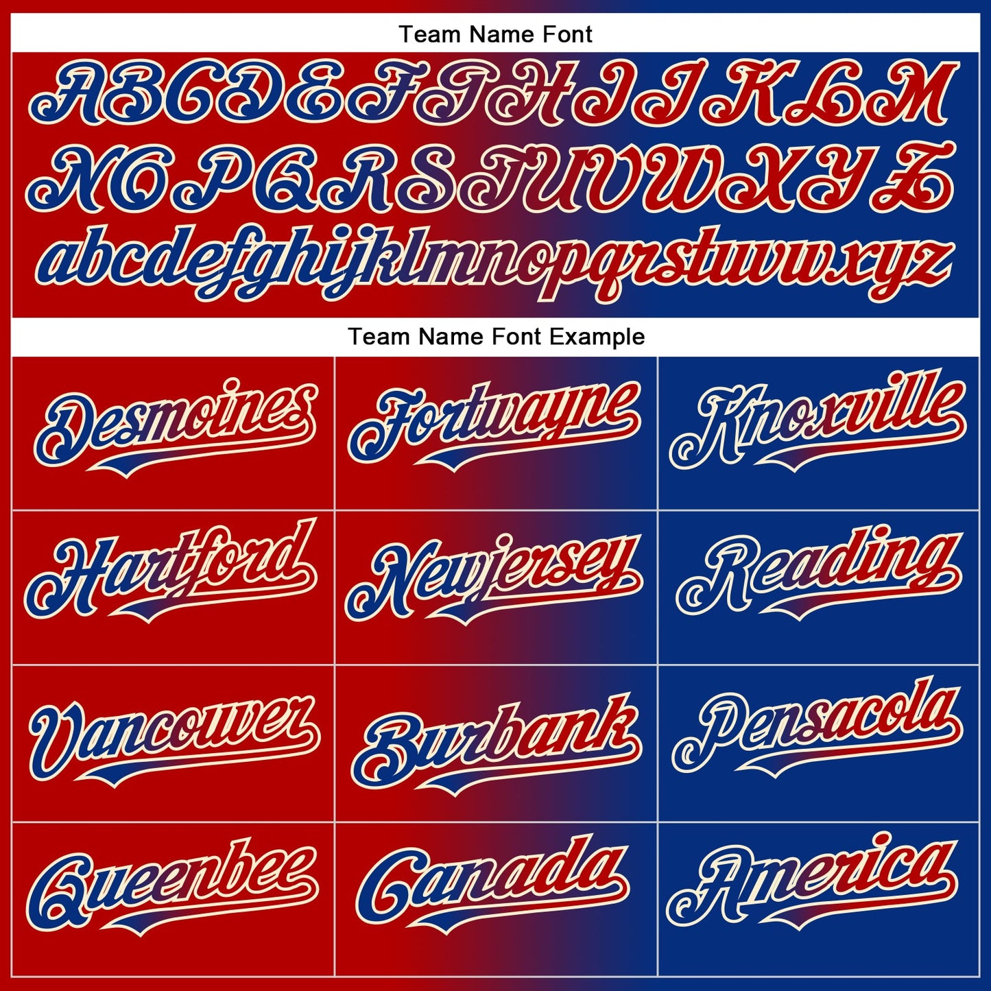 Custom Royal Red-Cream Authentic Gradient Fashion Baseball Jersey - Sky-Custom