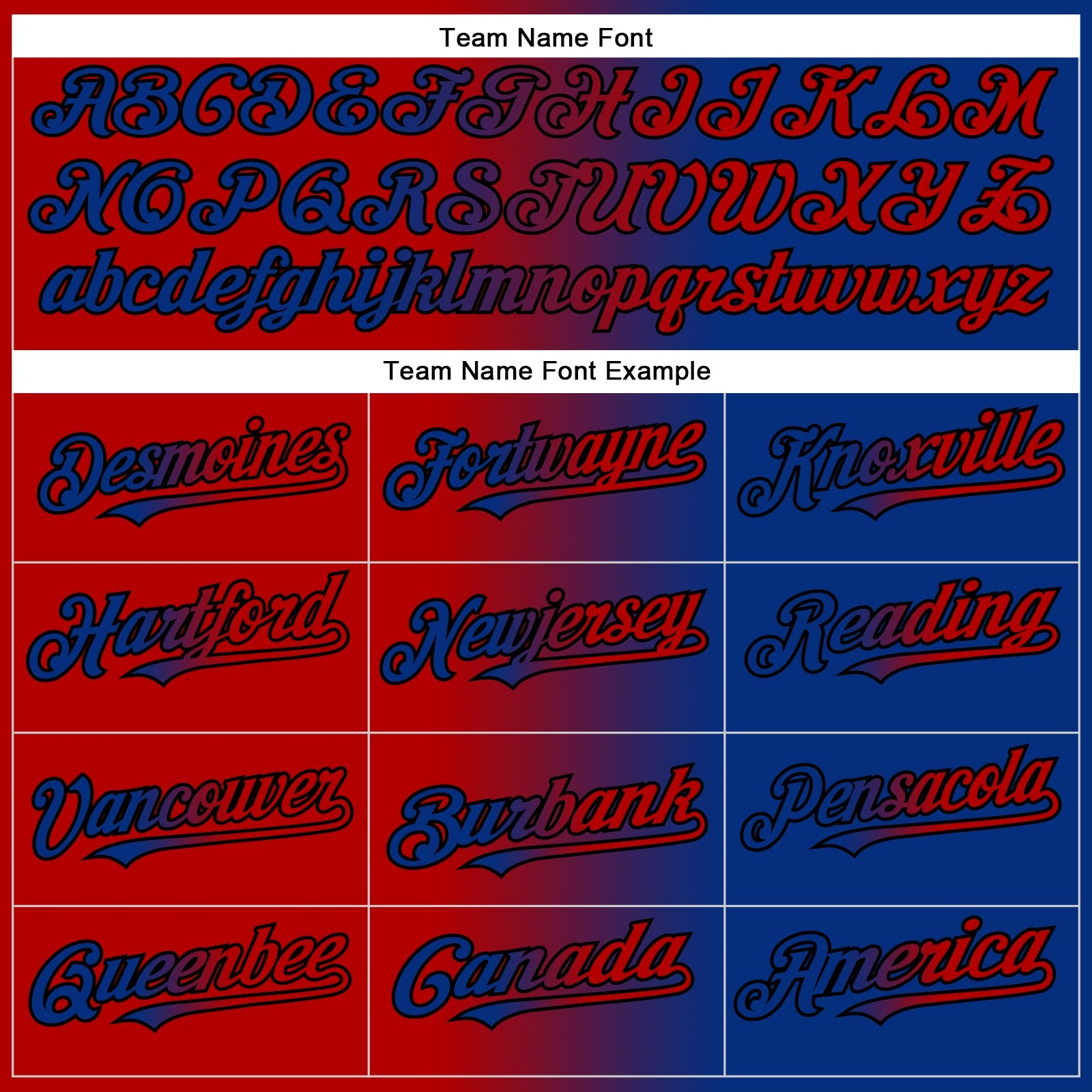 Custom Royal Red-Black Authentic Gradient Fashion Baseball Jersey - Sky-Custom