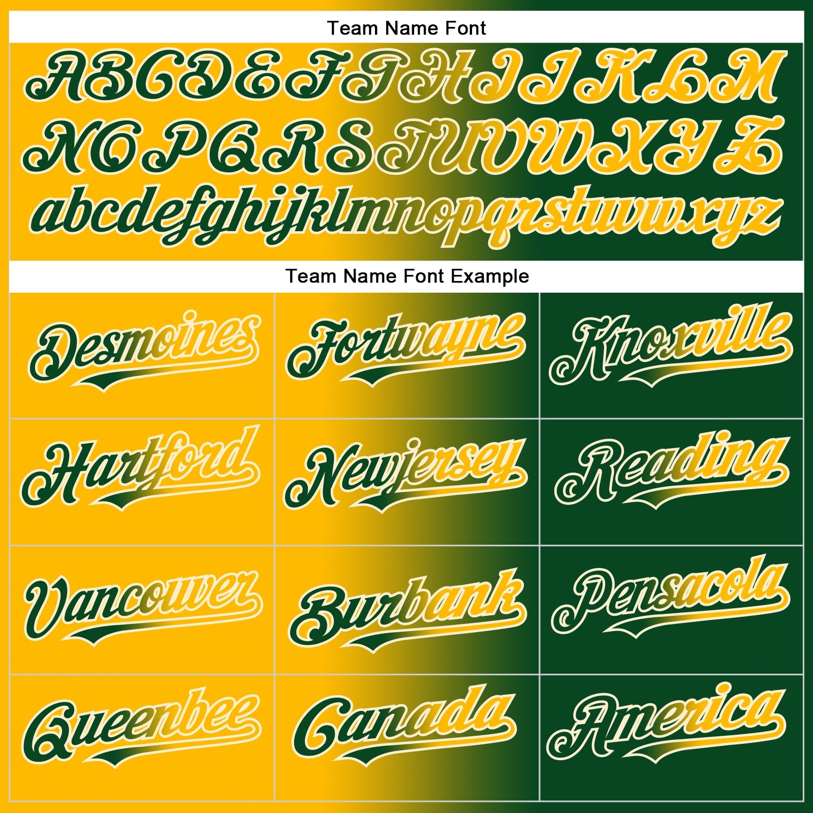 Custom Green Gold-Cream Authentic Gradient Fashion Baseball Jersey - Sky-Custom