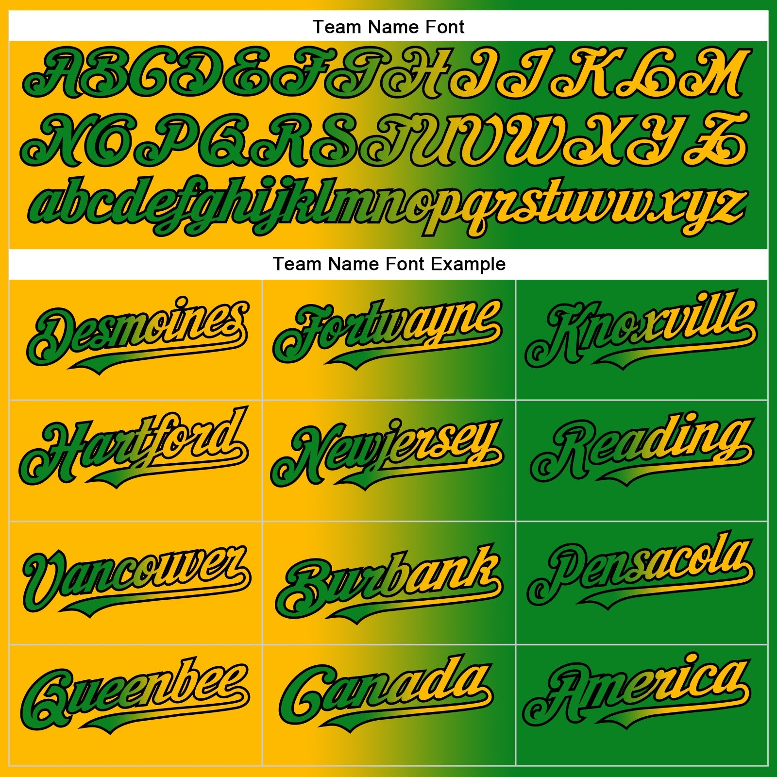 Custom Grass Green Gold-Black Authentic Gradient Fashion Baseball Jersey - Sky-Custom