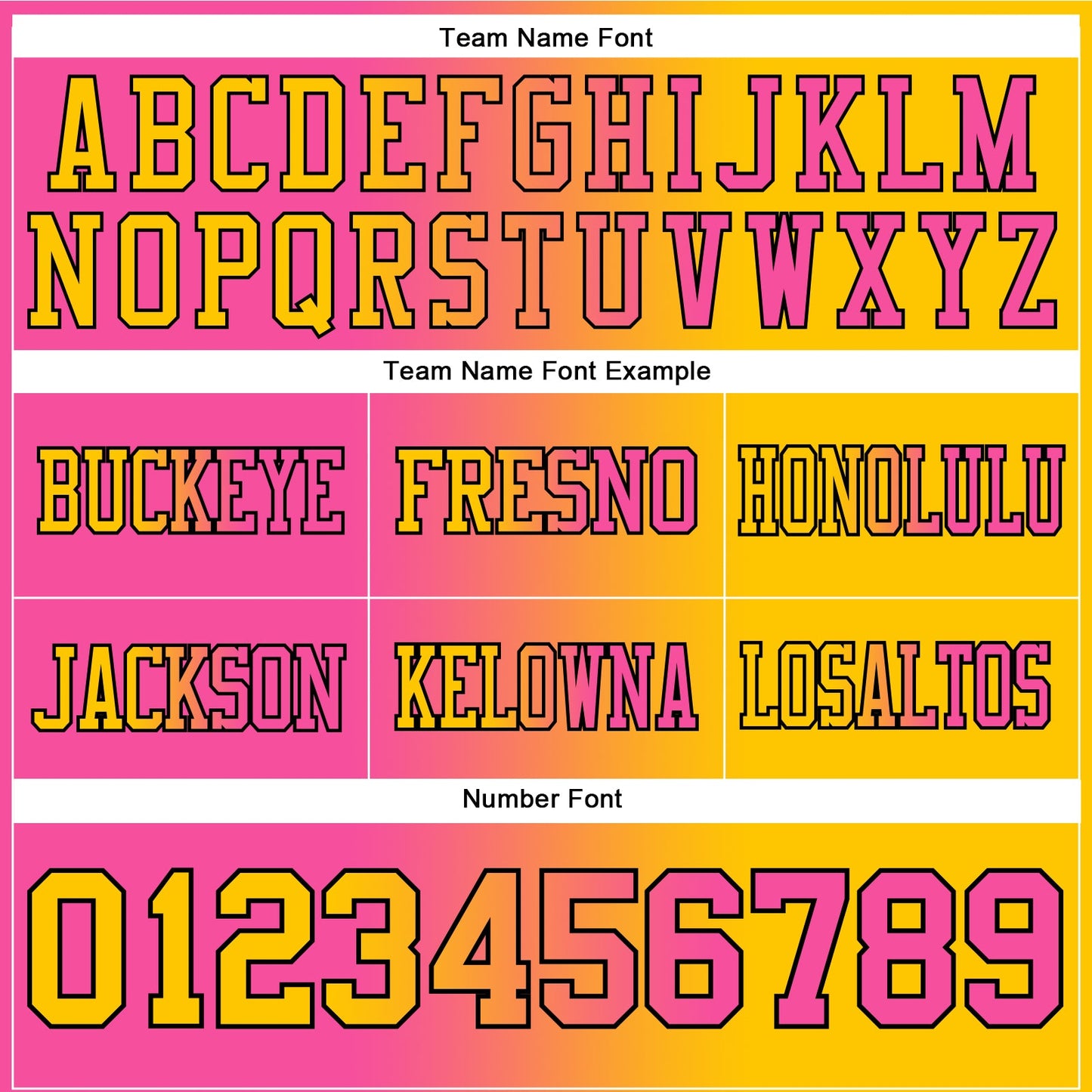 Custom Yellow Pink-Black Mesh Authentic Gradient Fashion Football Jersey - Sky-Custom