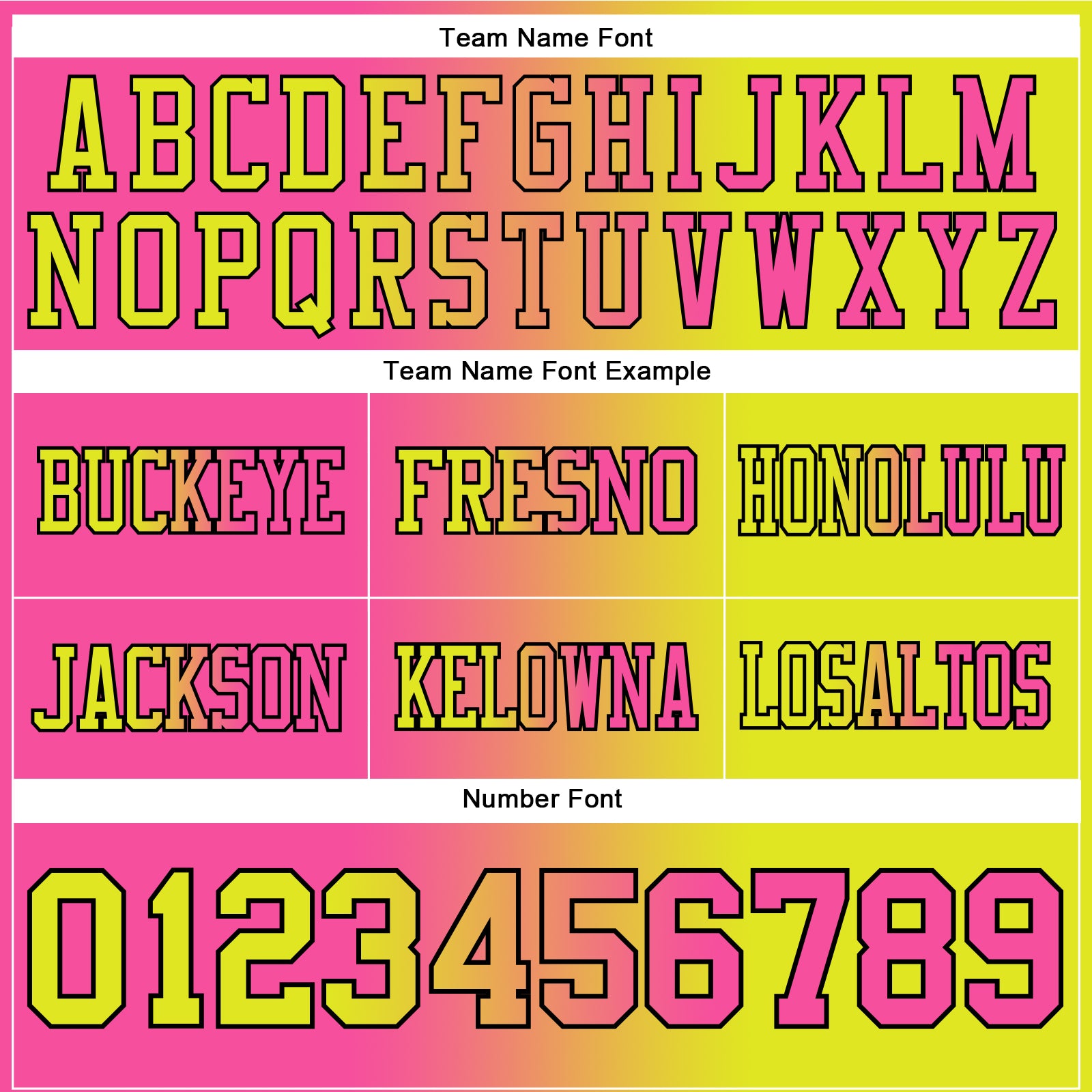 Custom Neon Yellow Pink-Black Mesh Authentic Gradient Fashion Football Jersey - Sky-Custom