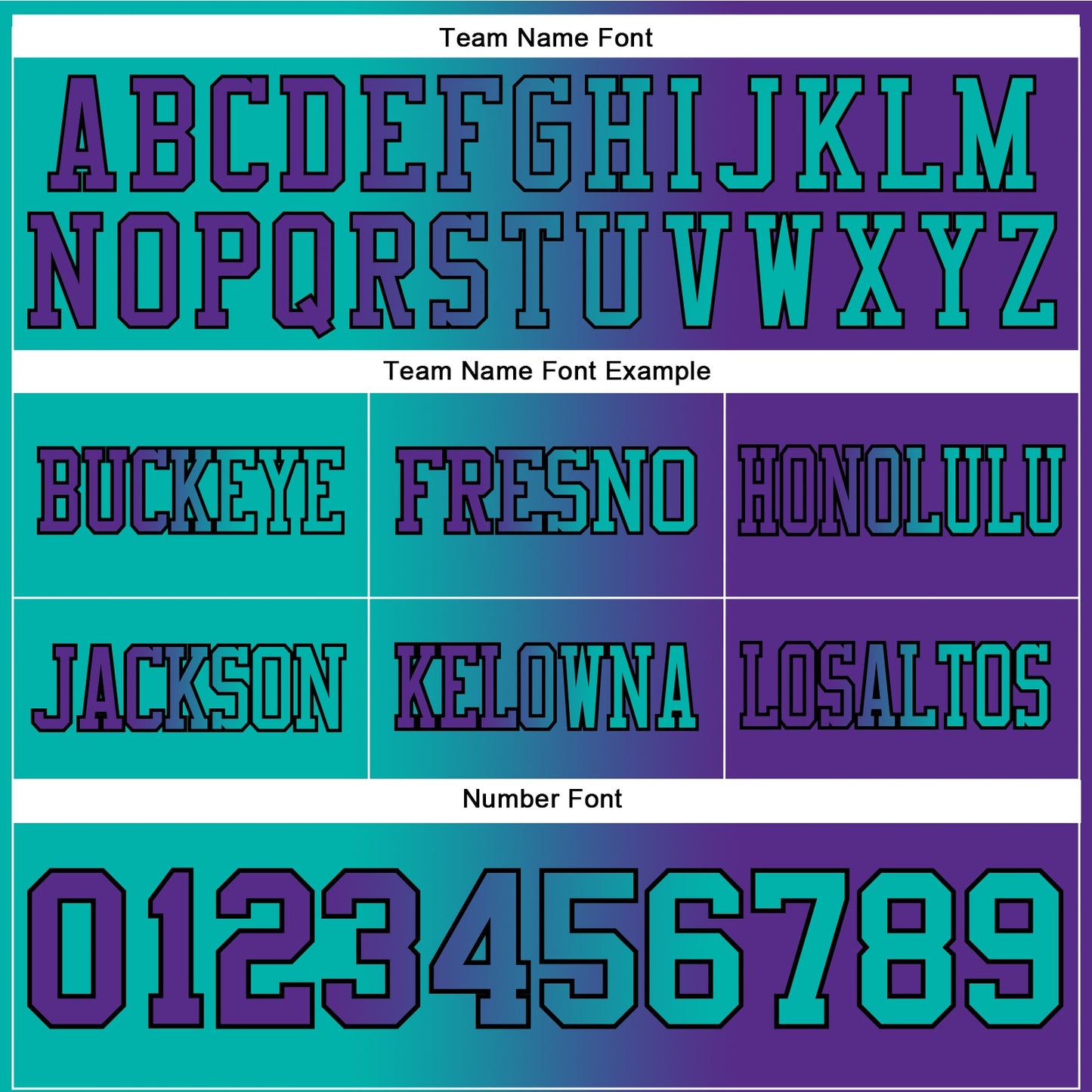 Custom Purple Aqua-Black Mesh Authentic Gradient Fashion Football Jersey - Sky-Custom