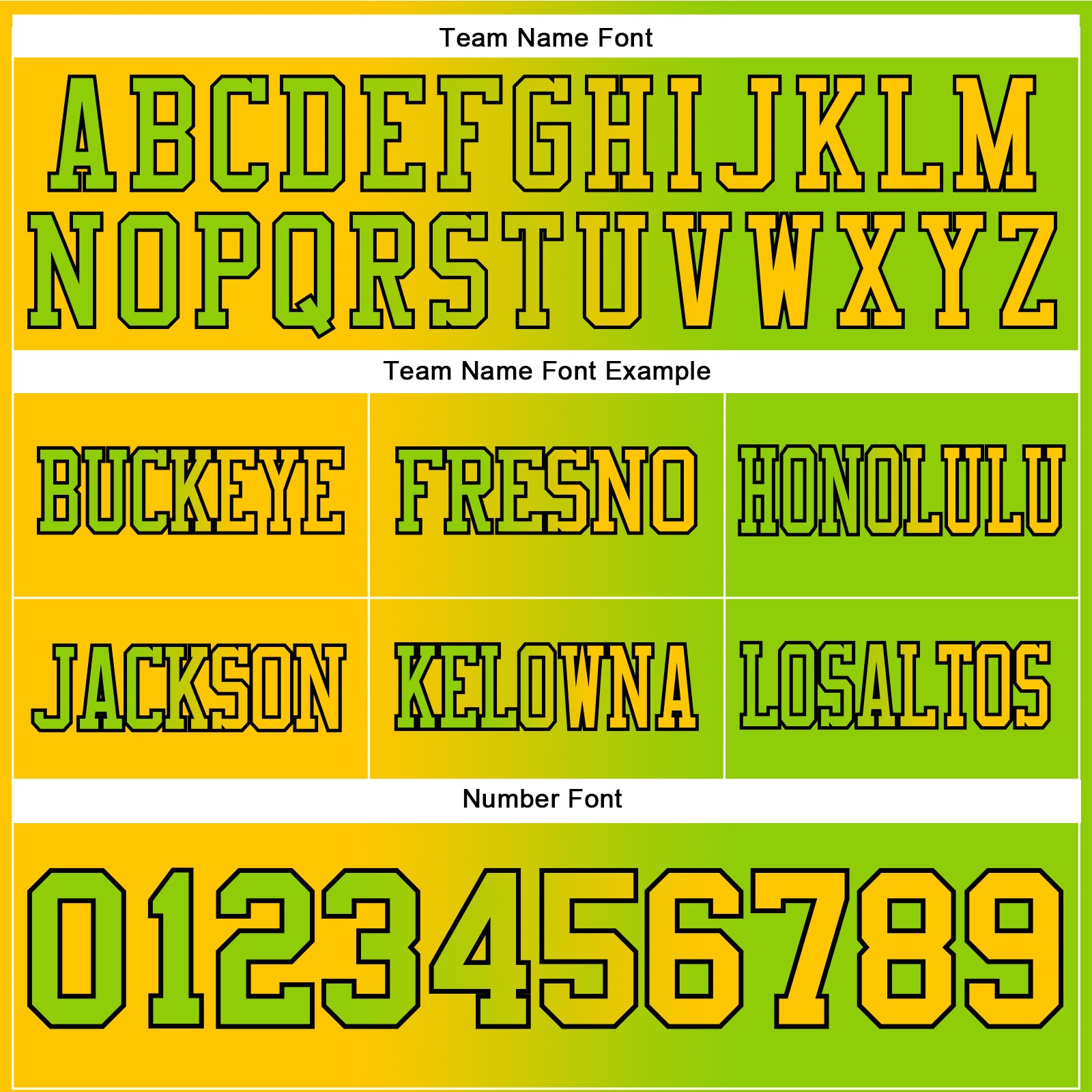 Custom Neon Green Yellow-Black Mesh Authentic Gradient Fashion Football Jersey - Sky-Custom