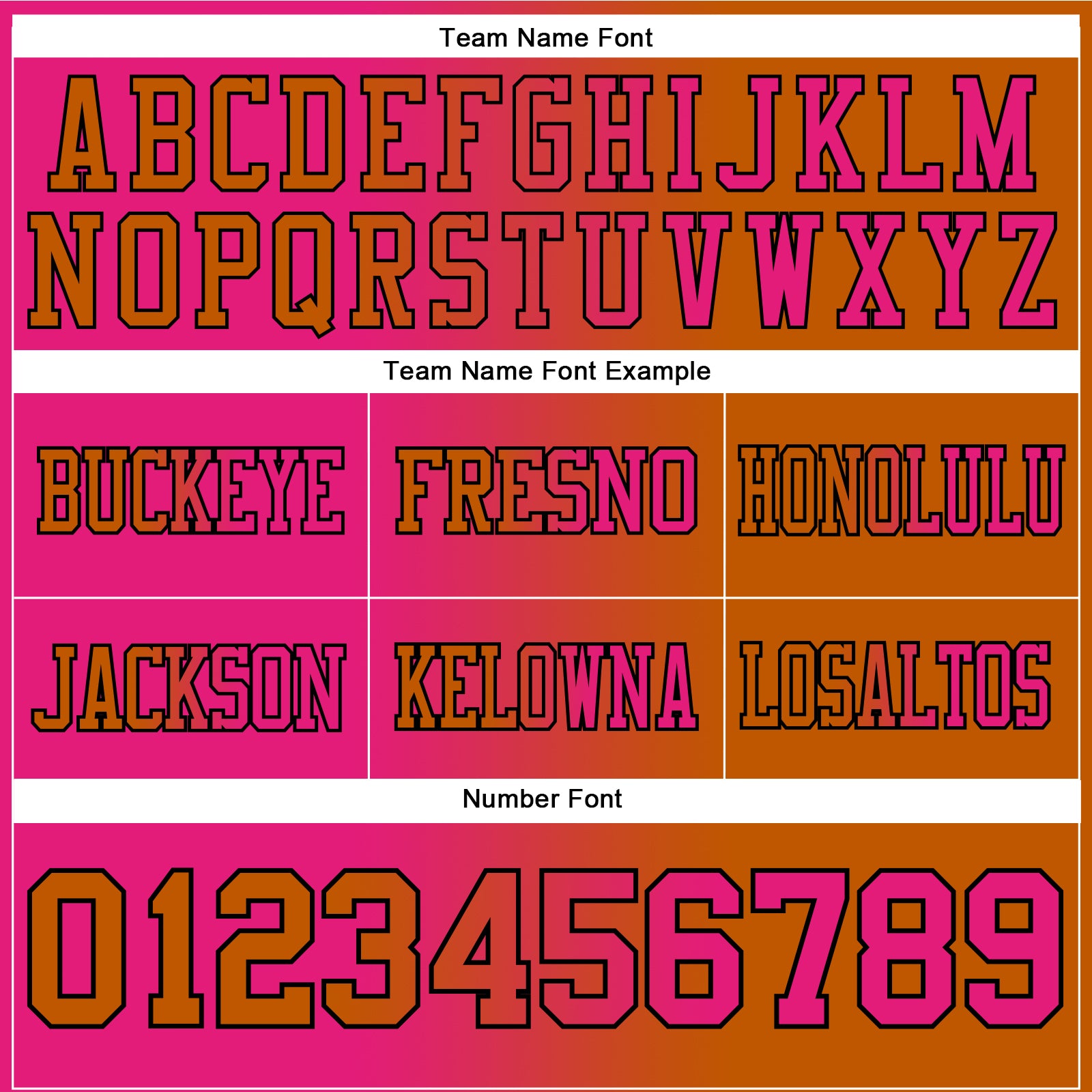 Custom Texas Orange Hot Pink-Black Mesh Authentic Gradient Fashion Football Jersey - Sky-Custom