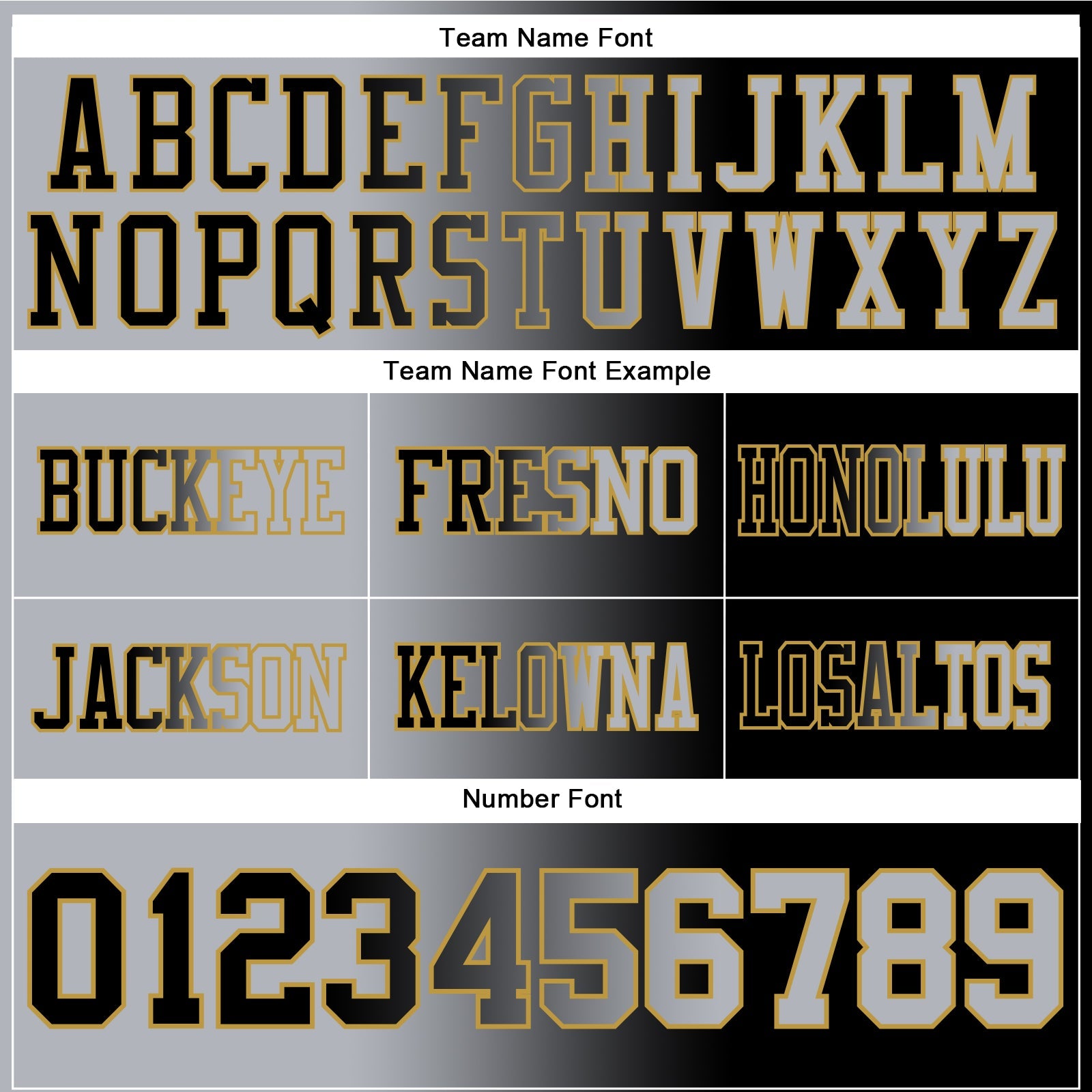 Custom Black Gray-Old Gold Mesh Authentic Gradient Fashion Football Jersey - Sky-Custom