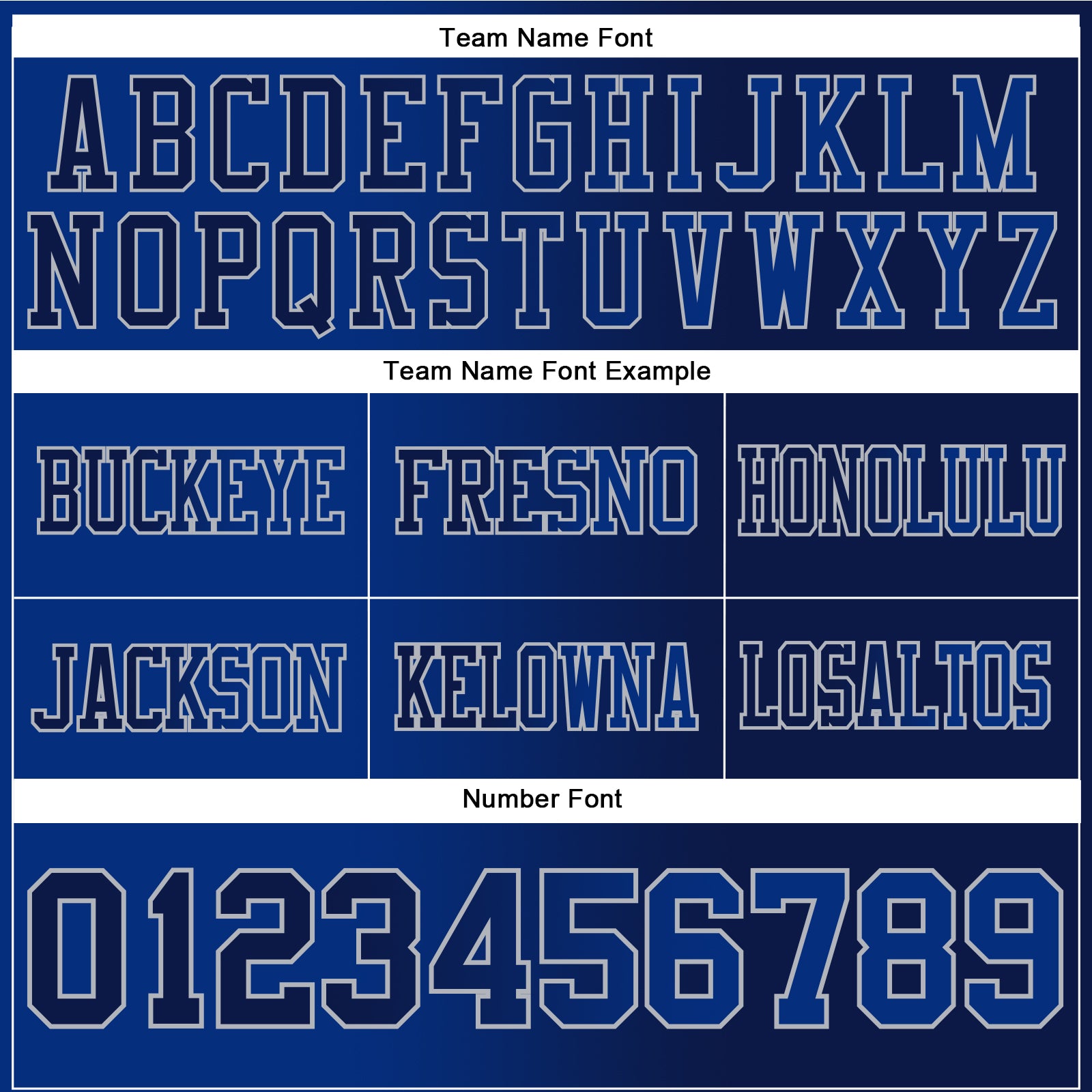 Custom Navy Royal-Gray Mesh Authentic Gradient Fashion Football Jersey - Sky-Custom