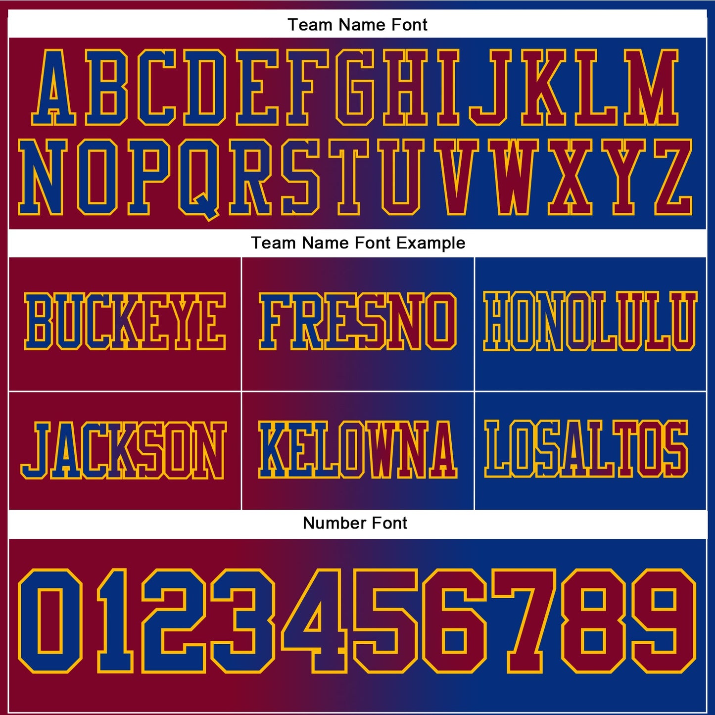 Custom Royal Maroon-Gold Mesh Authentic Gradient Fashion Football Jersey - Sky-Custom