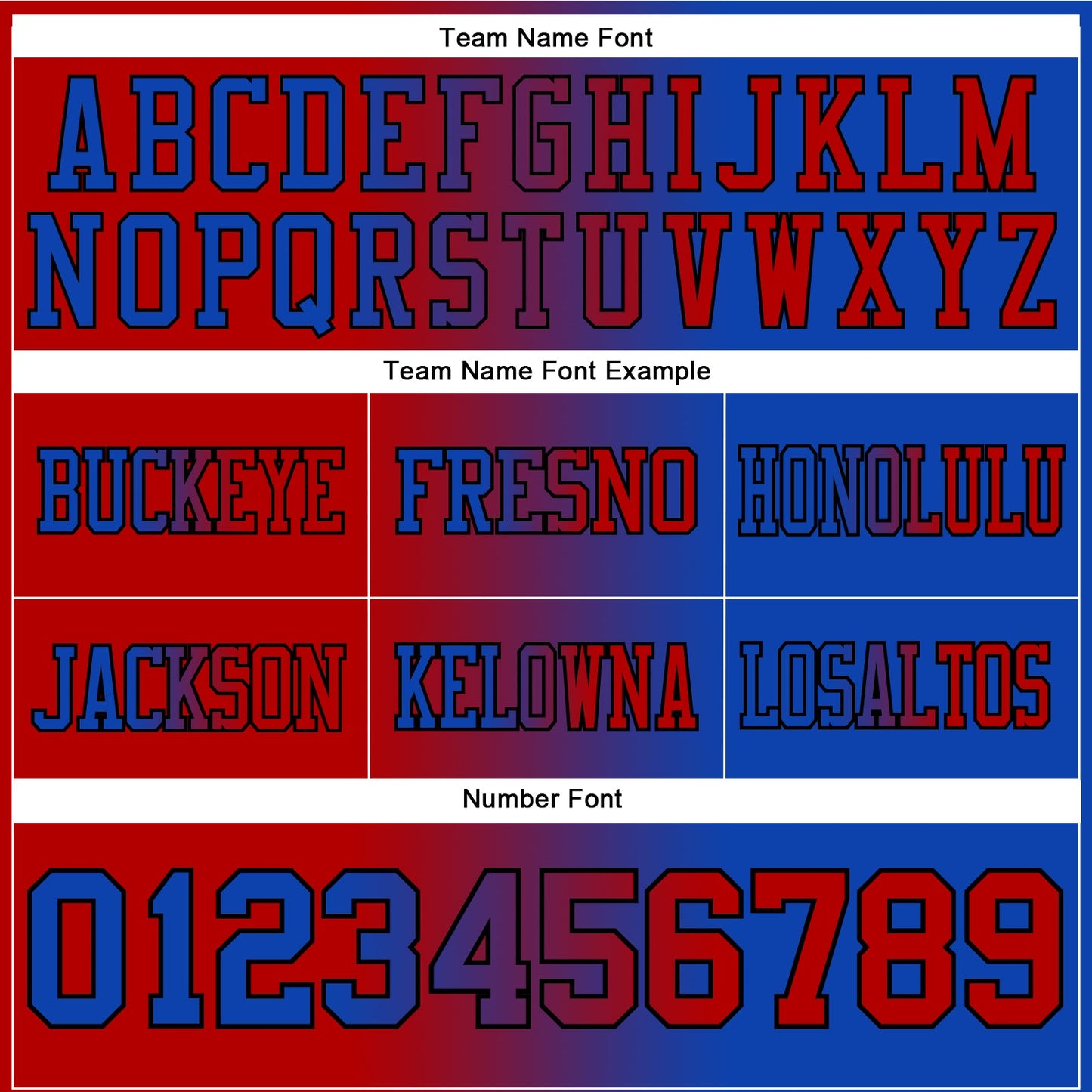 Custom Thunder Blue Red-Black Mesh Authentic Gradient Fashion Football Jersey - Sky-Custom