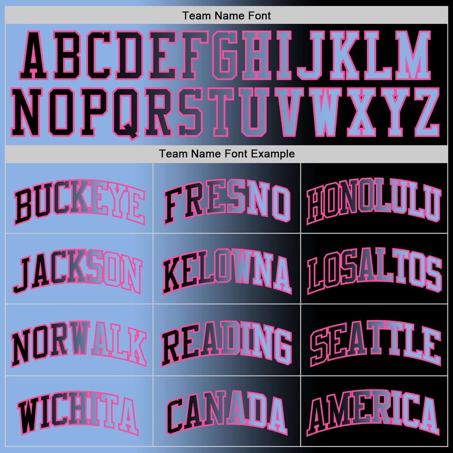 Custom Black Light Blue-Pink Authentic Gradient Fashion Basketball Jersey - Sky-Custom