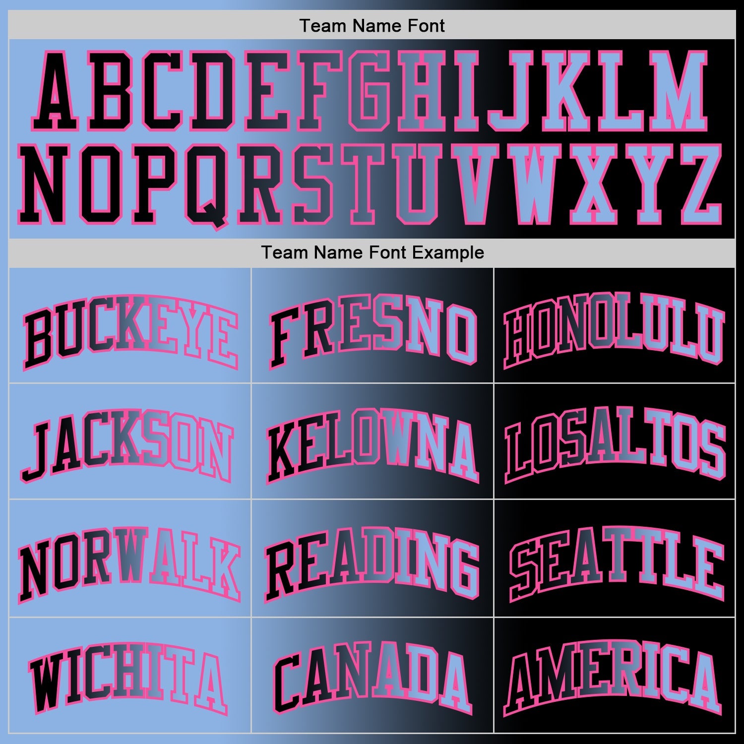 Custom Black Light Blue-Pink Authentic Gradient Fashion Basketball Jersey - Sky-Custom