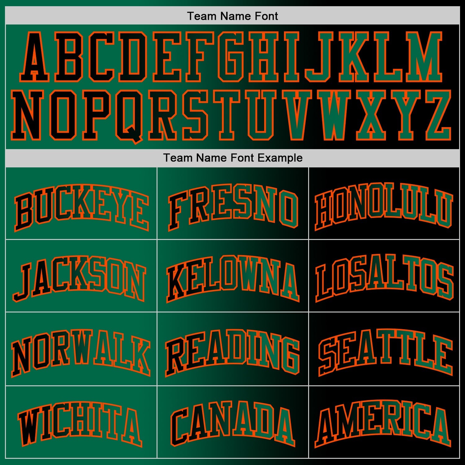Custom Black Kelly Green-Orange Authentic Gradient Fashion Basketball Jersey - Sky-Custom