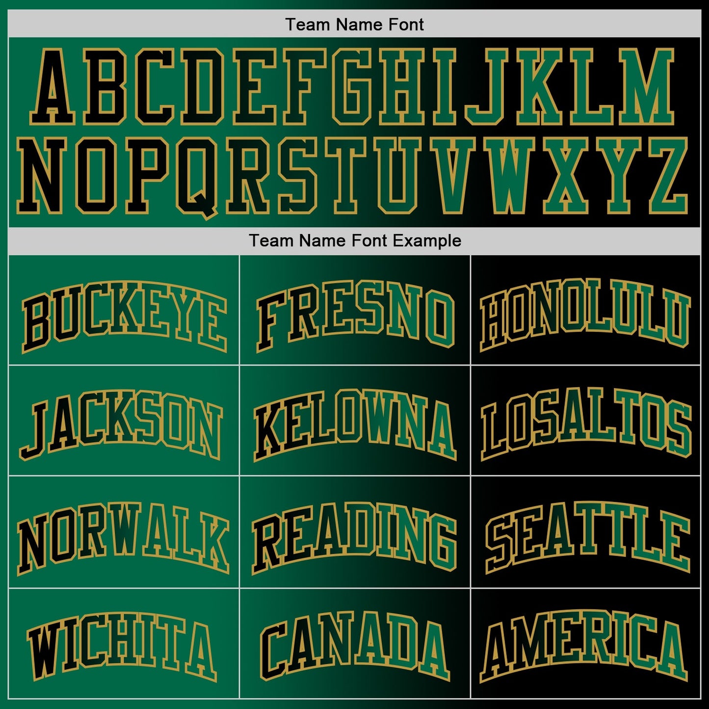 Custom Black Kelly Green-Old Gold Authentic Gradient Fashion Basketball Jersey - Sky-Custom