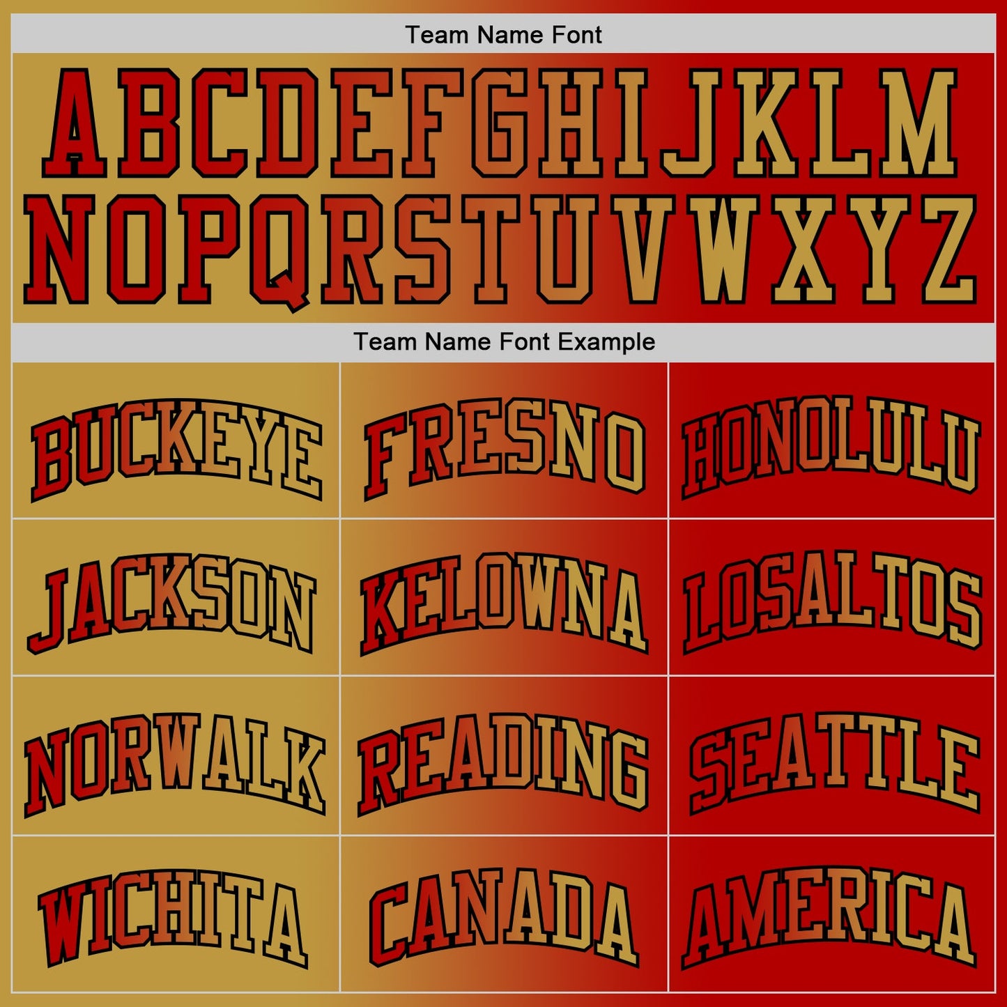 Custom Red Old Gold-Black Authentic Gradient Fashion Basketball Jersey - Sky-Custom