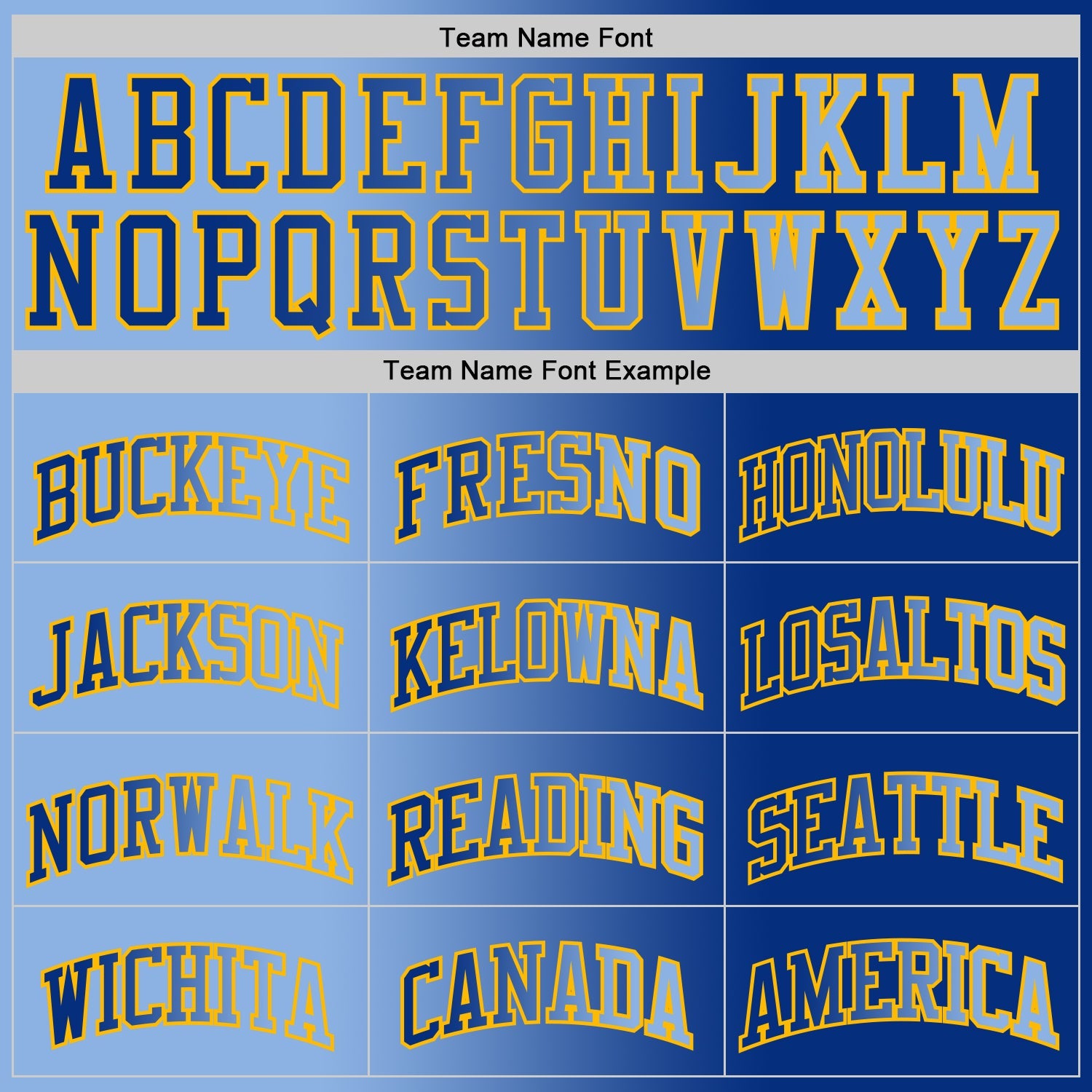 Custom Royal Light Blue-Gold Authentic Gradient Fashion Basketball Jersey - Sky-Custom