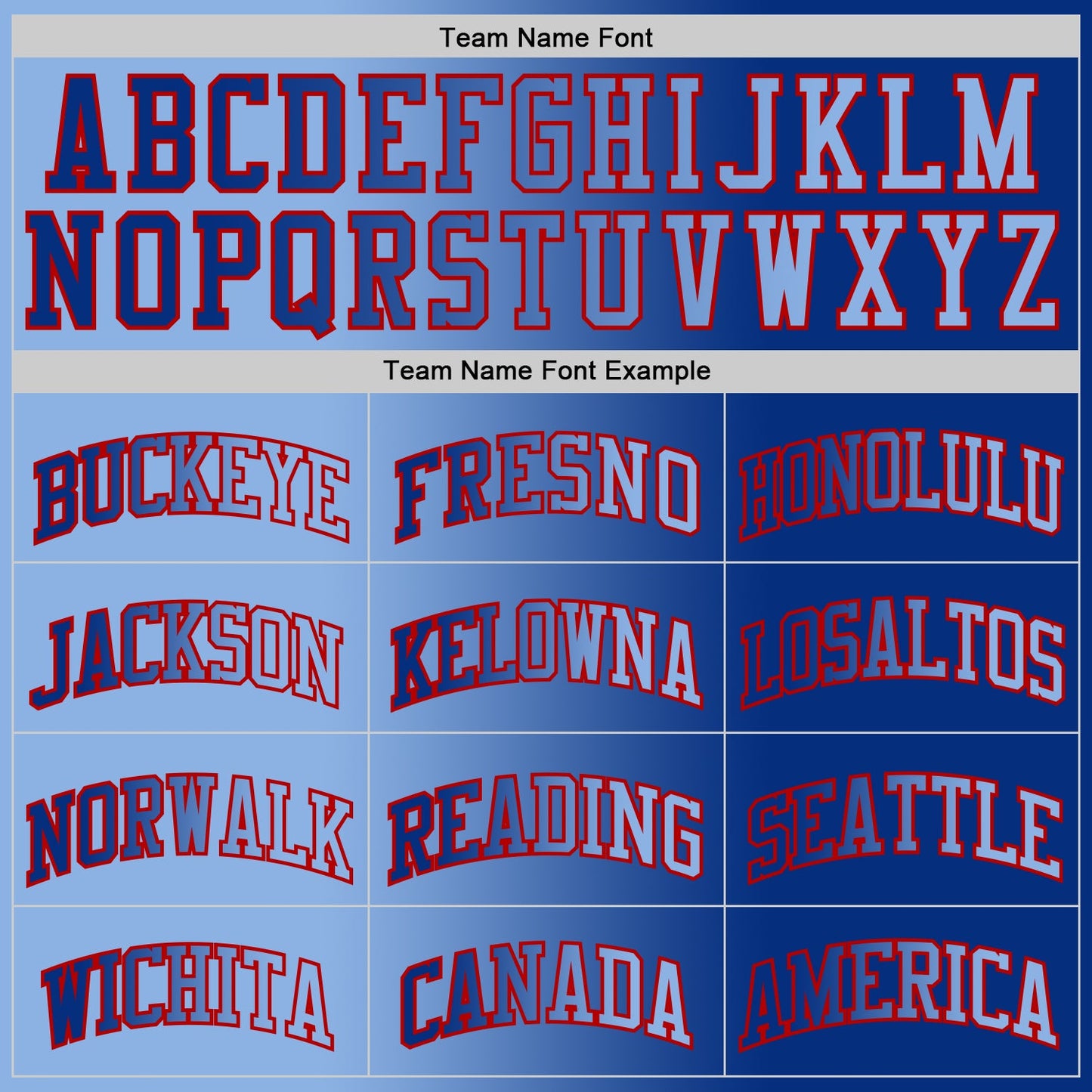Custom Royal Light Blue-Red Authentic Gradient Fashion Basketball Jersey - Sky-Custom