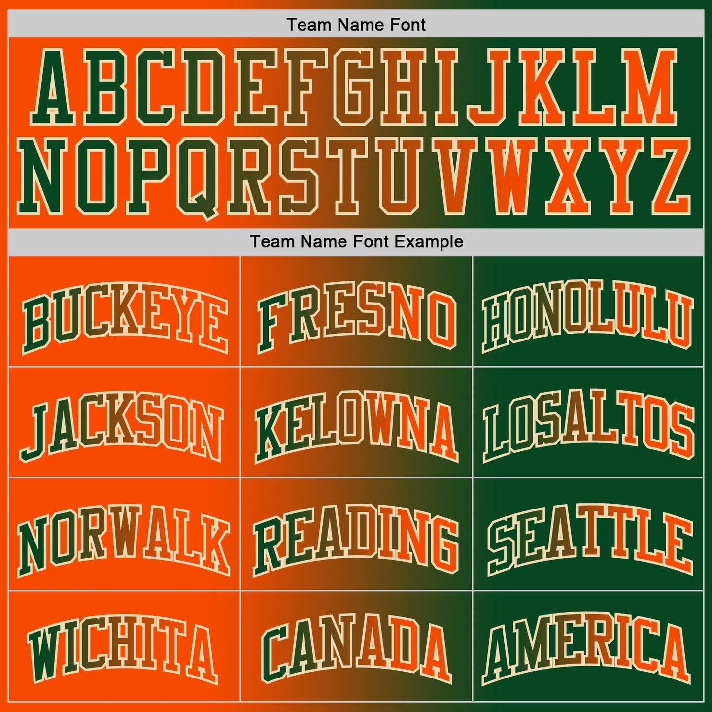 Custom Green Orange-Cream Authentic Gradient Fashion Basketball Jersey - Sky-Custom