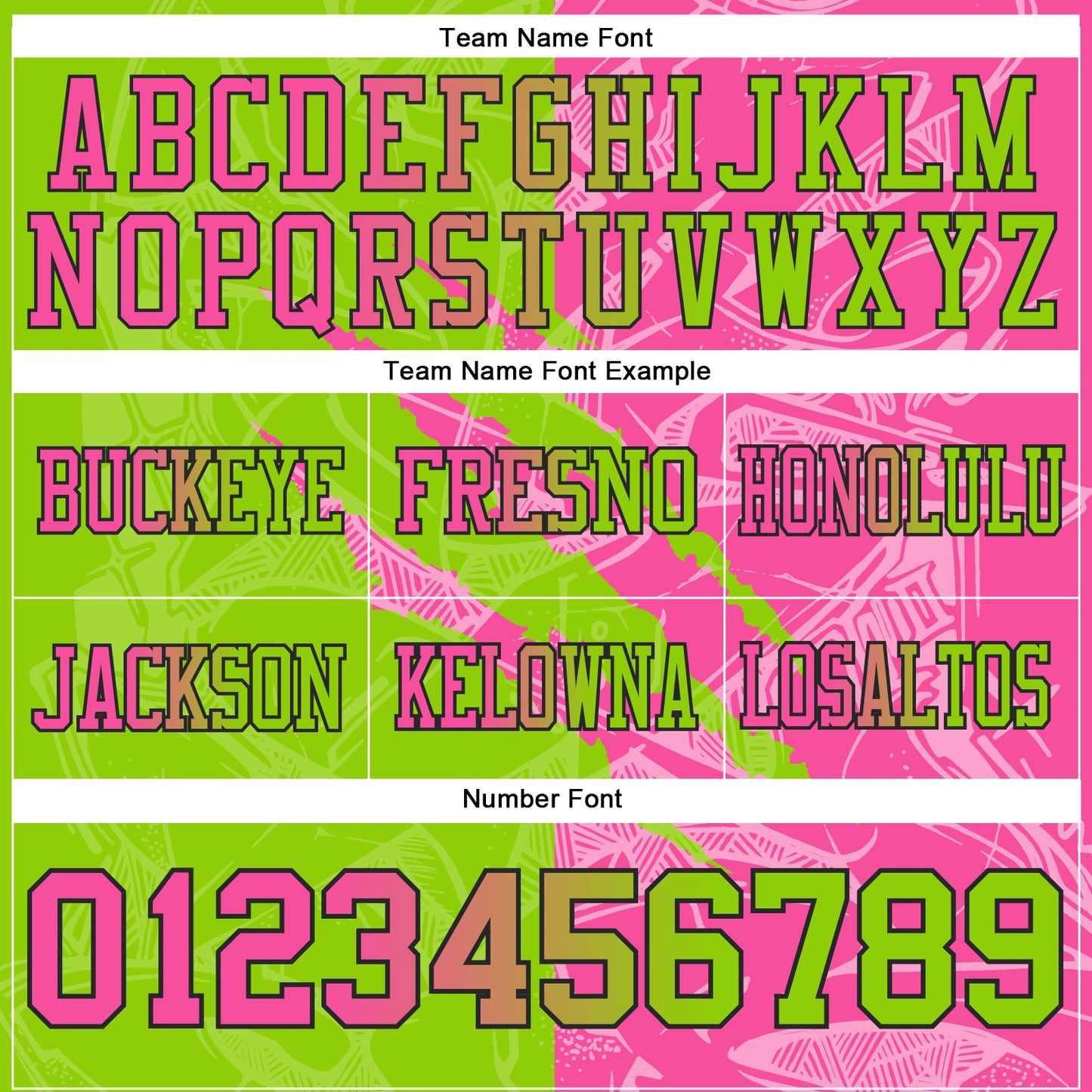 Custom Neon Green Pink-Black Mesh Authentic Gradient Fashion Scratch Football Jersey - Sky-Custom