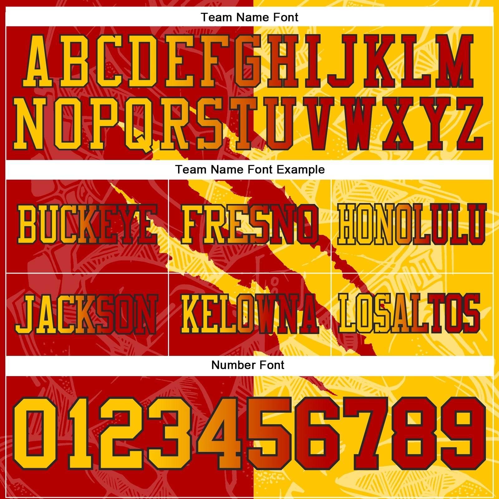 Custom Red Yellow-Black Mesh Authentic Gradient Fashion Scratch Football Jersey - Sky-Custom