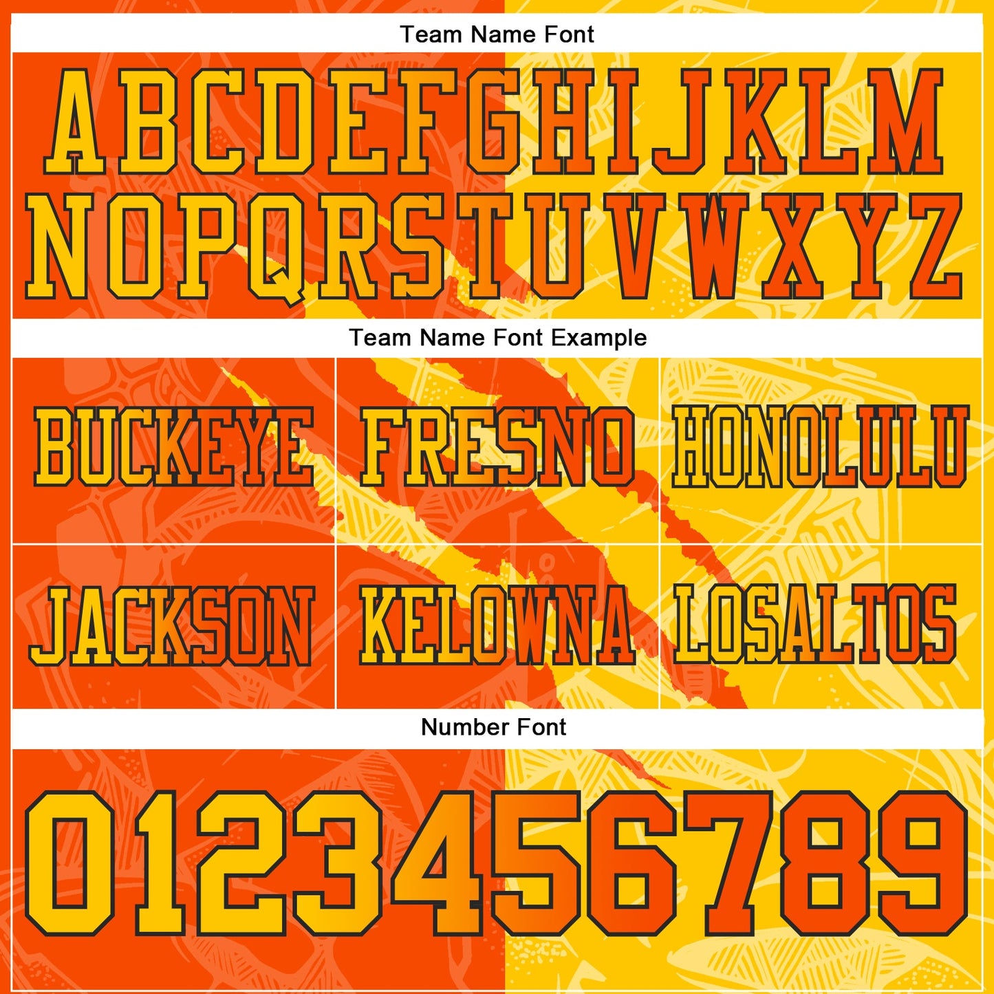 Custom Orange Yellow-Black Mesh Authentic Gradient Fashion Scratch Football Jersey - Sky-Custom