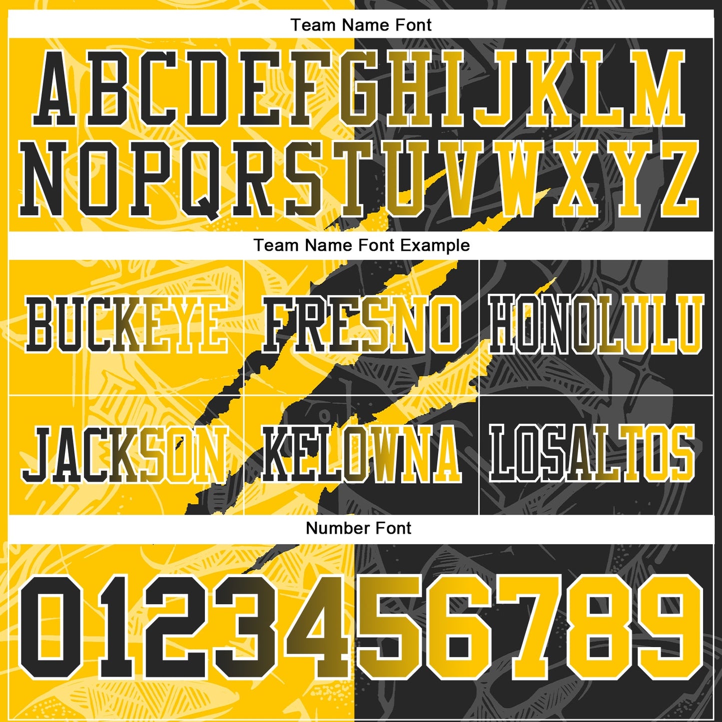 Custom Black Yellow-White Mesh Authentic Gradient Fashion Scratch Football Jersey - Sky-Custom