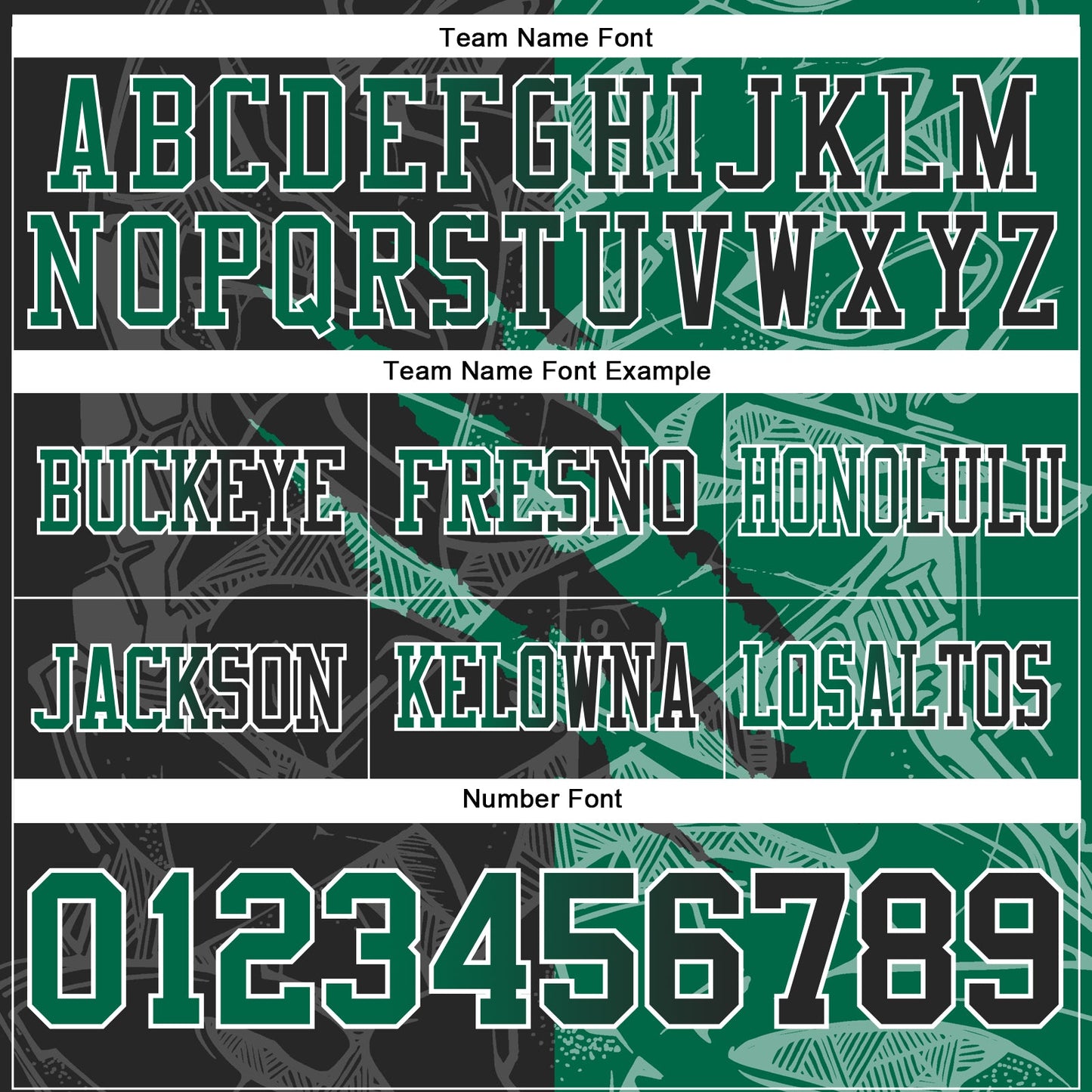 Custom Black Kelly Green-White Mesh Authentic Gradient Fashion Scratch Football Jersey - Sky-Custom