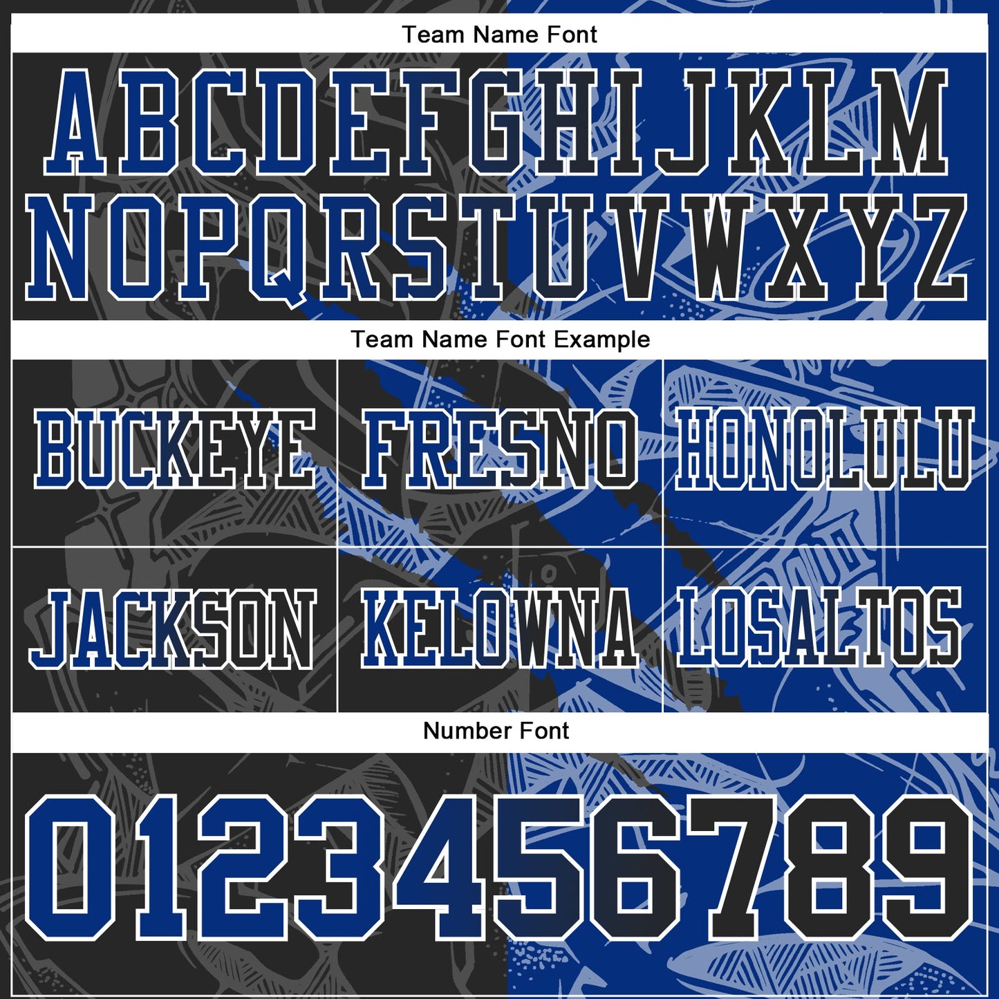 Custom Black Royal-White Mesh Authentic Gradient Fashion Scratch Football Jersey - Sky-Custom