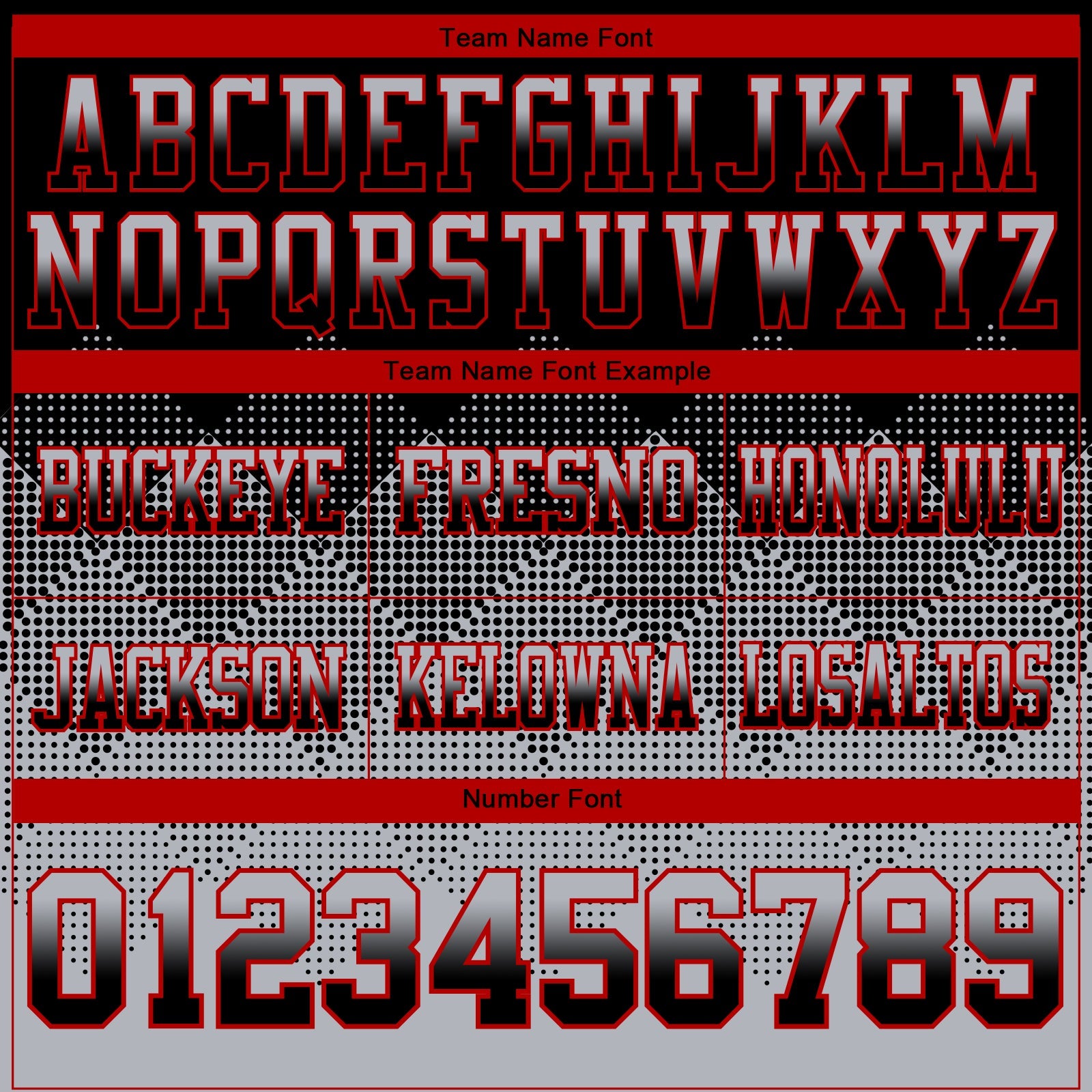 Custom Black Gray-Red Mesh Authentic Gradient Square Shape Flag Football Jersey - Sky-Custom