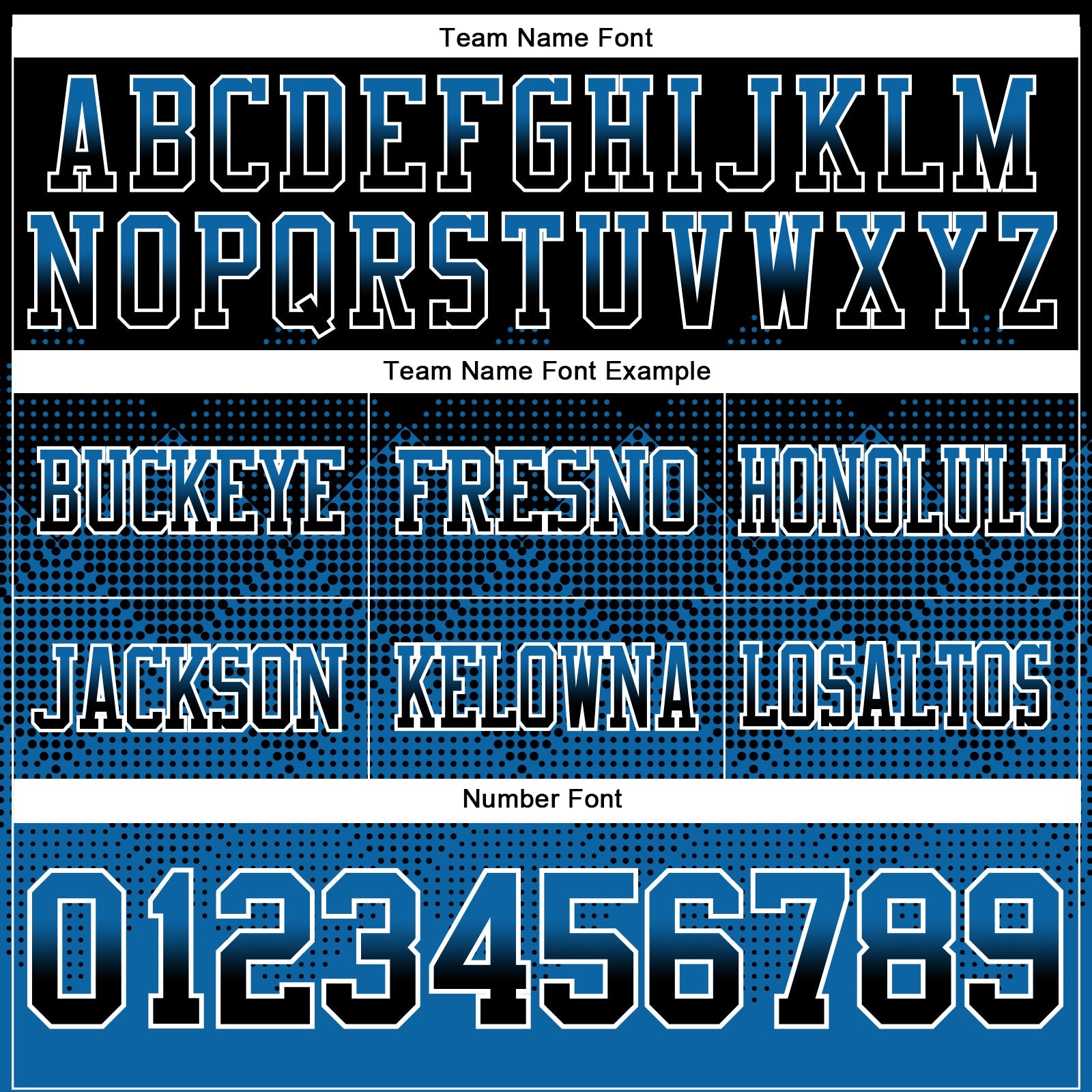 Custom Black Blue-White Mesh Authentic Gradient Square Shape Flag Football Jersey - Sky-Custom