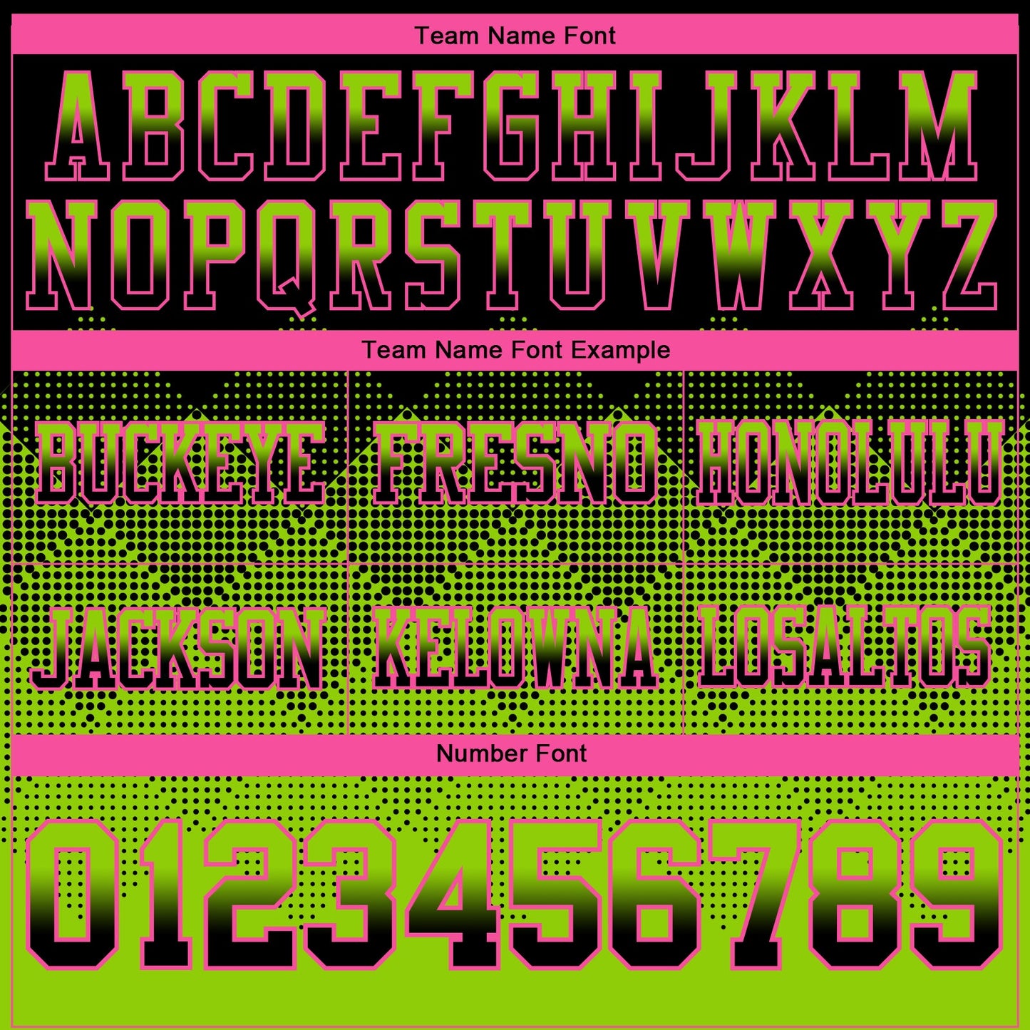 Custom Black Neon Green-Pink Mesh Authentic Gradient Square Shape Flag Football Jersey - Sky-Custom