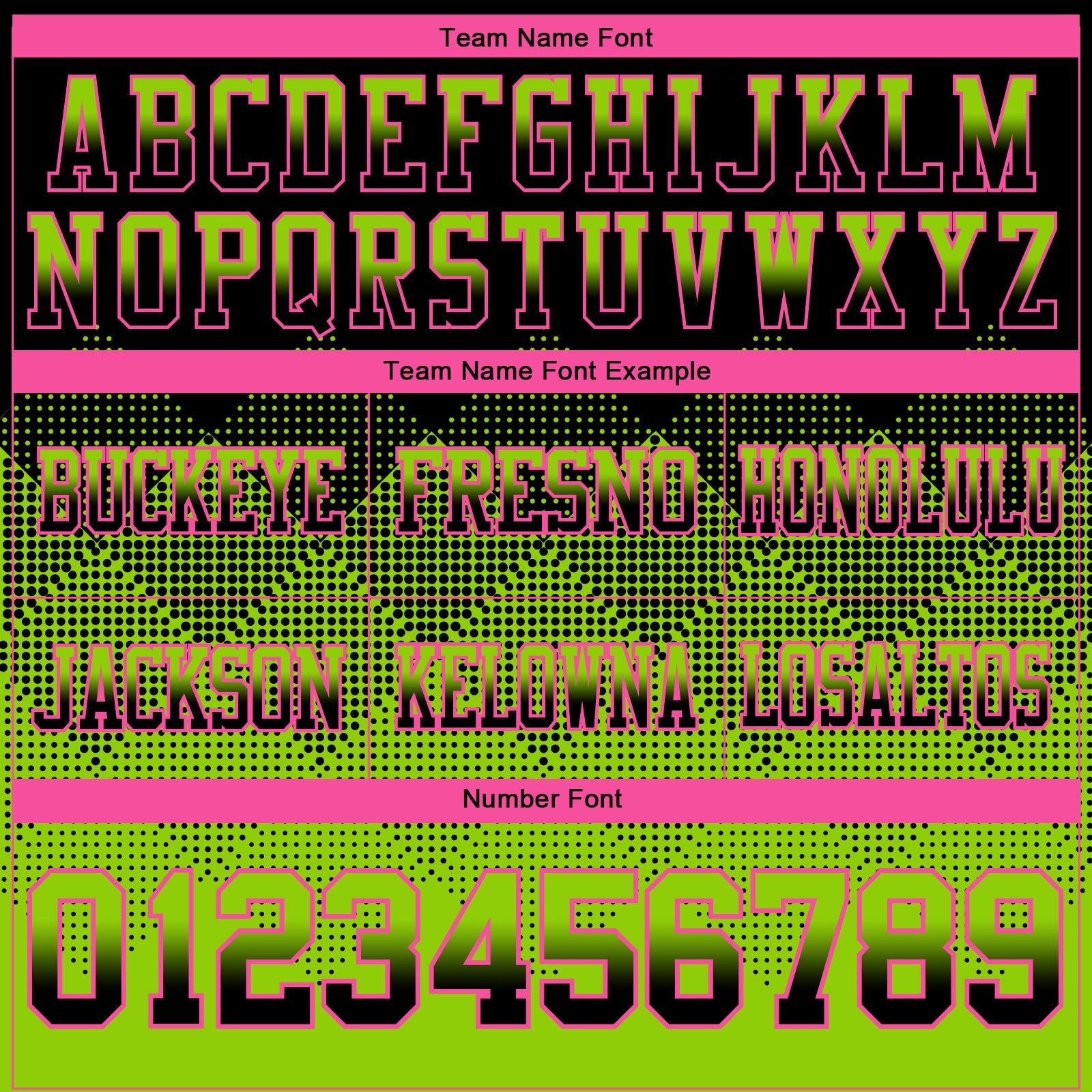 Custom Black Neon Green-Pink Mesh Authentic Gradient Square Shape Flag Football Jersey - Sky-Custom