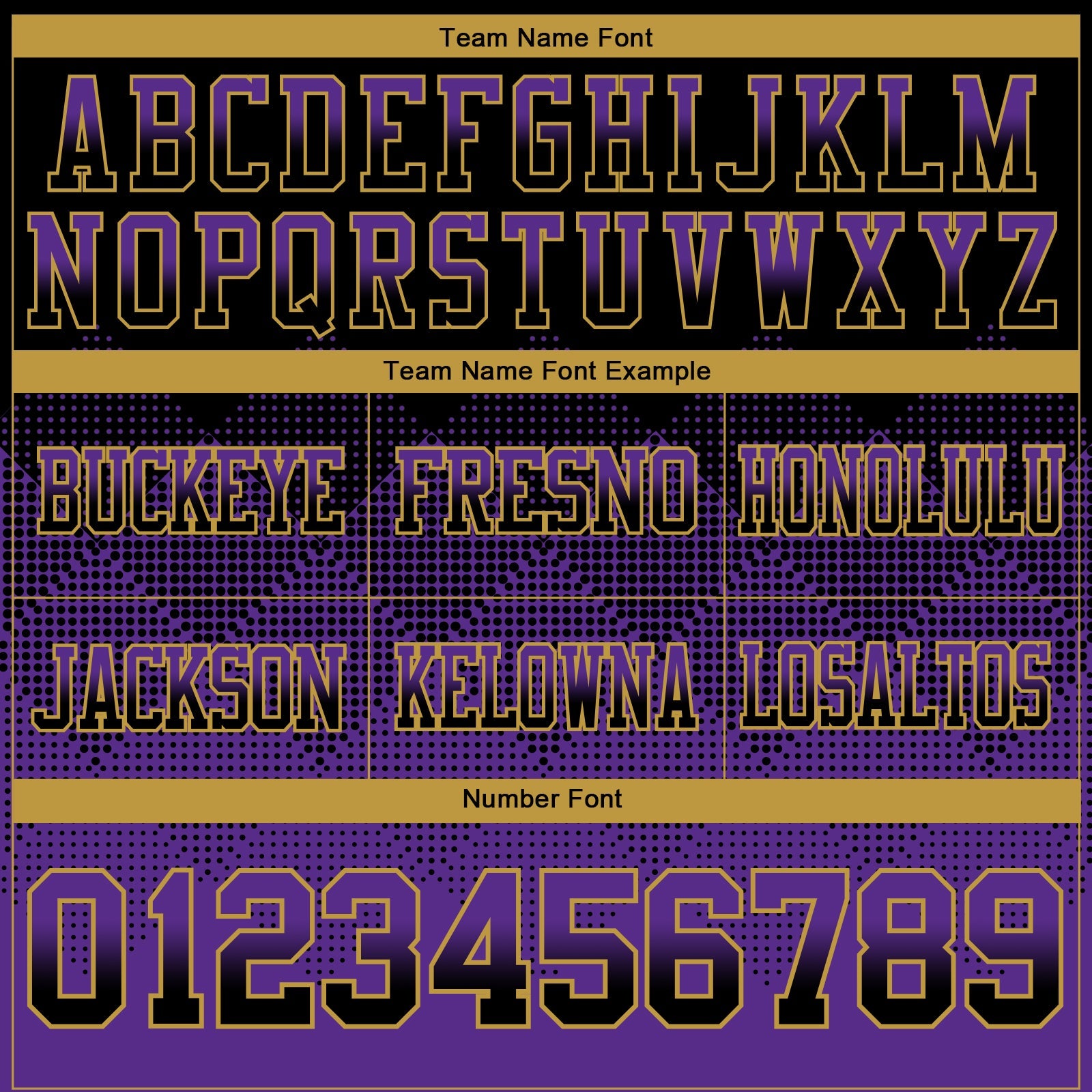 Custom Black Purple-Old Gold Mesh Authentic Gradient Square Shape Flag Football Jersey - Sky-Custom