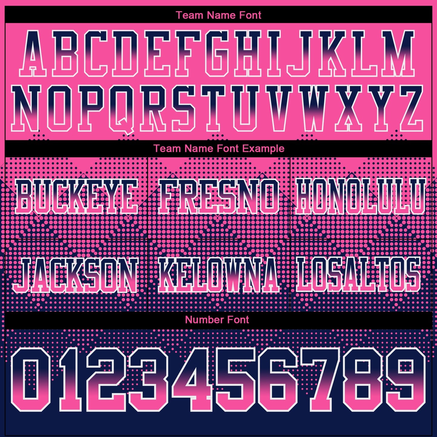 Custom Pink Navy-White Mesh Authentic Gradient Square Shape Flag Football Jersey - Sky-Custom