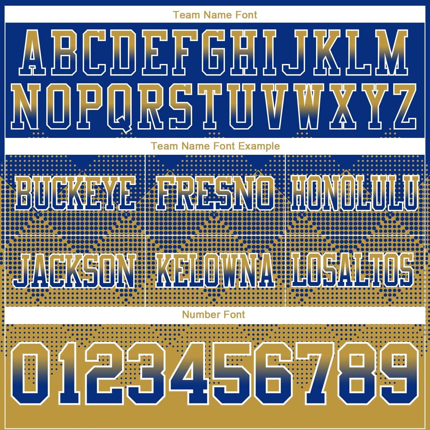 Custom Royal Old Gold-White Mesh Authentic Gradient Square Shape Flag Football Jersey - Sky-Custom