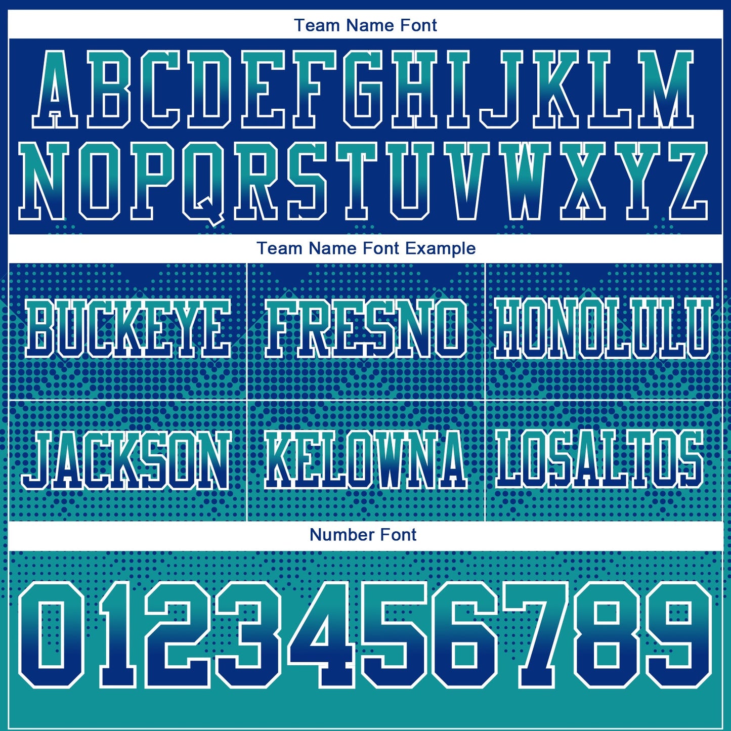 Custom Royal Teal-White Mesh Authentic Gradient Square Shape Flag Football Jersey - Sky-Custom