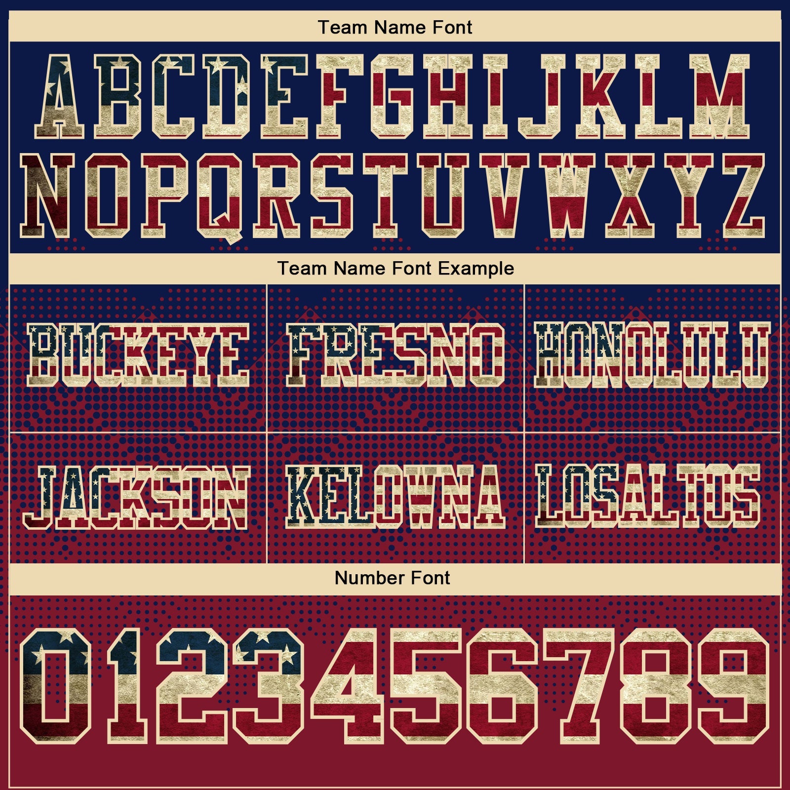 Custom Navy Vintage USA Flag Crimson-Cream Mesh Authentic Gradient Square Shape Flag Football Jersey - Sky-Custom