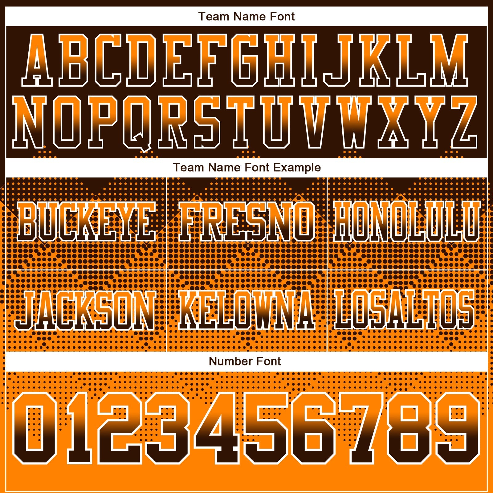 Custom Brown Orange-White Mesh Authentic Gradient Square Shape Flag Football Jersey - Sky-Custom