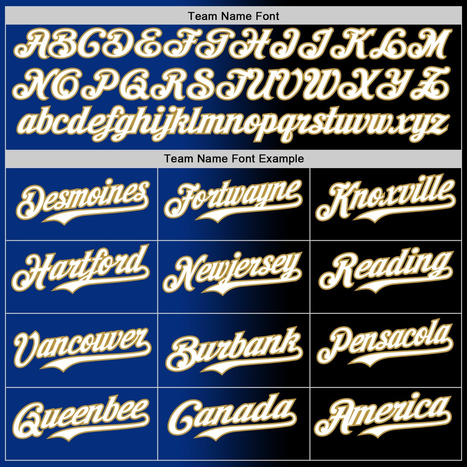 Custom Black White Royal-Old Gold Authentic Gradient Fashion Baseball Jersey - Sky-Custom