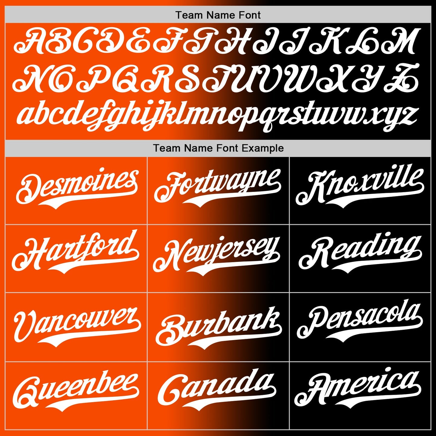 Custom Black White-Orange Authentic Gradient Fashion Baseball Jersey - Sky-Custom