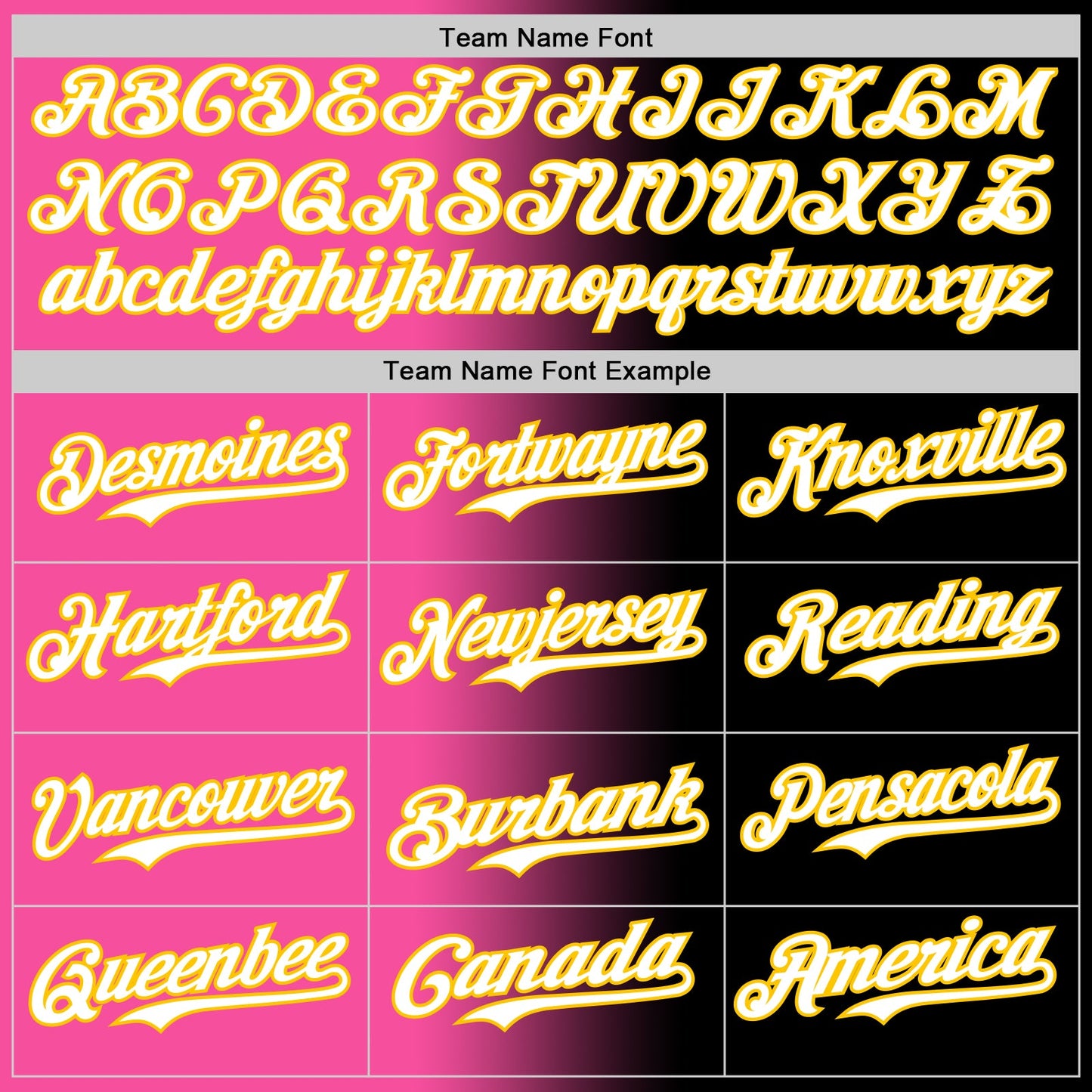 Custom Black White Pink-Yellow Authentic Gradient Fashion Baseball Jersey - Sky-Custom